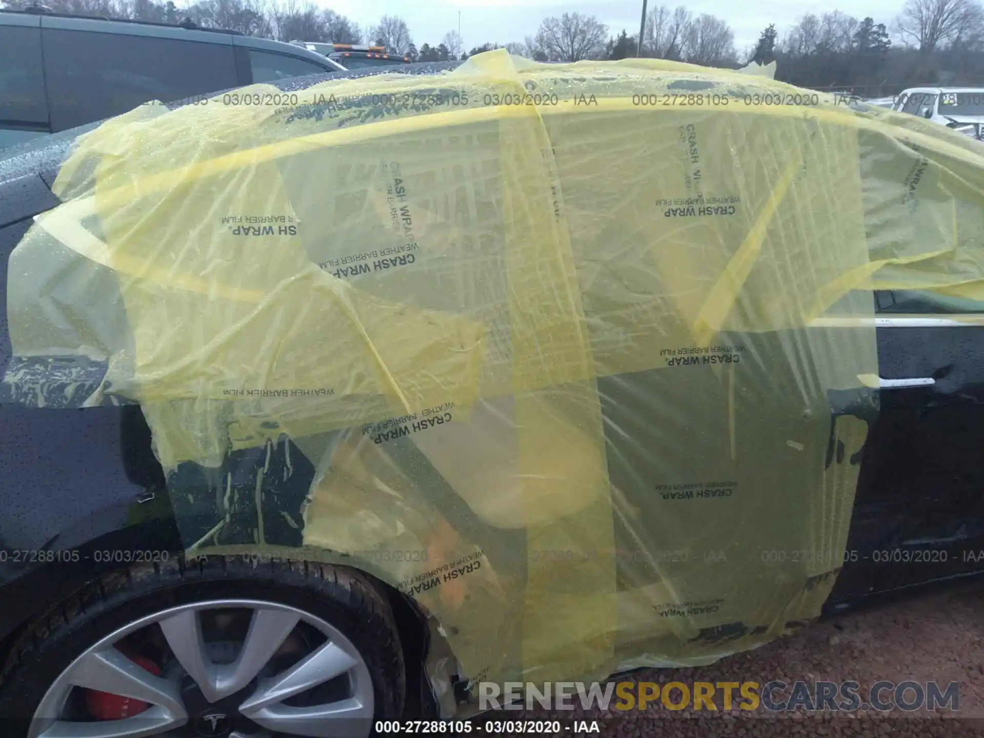 6 Photograph of a damaged car 5YJ3E1EB7KF434239 TESLA MODEL 3 2019