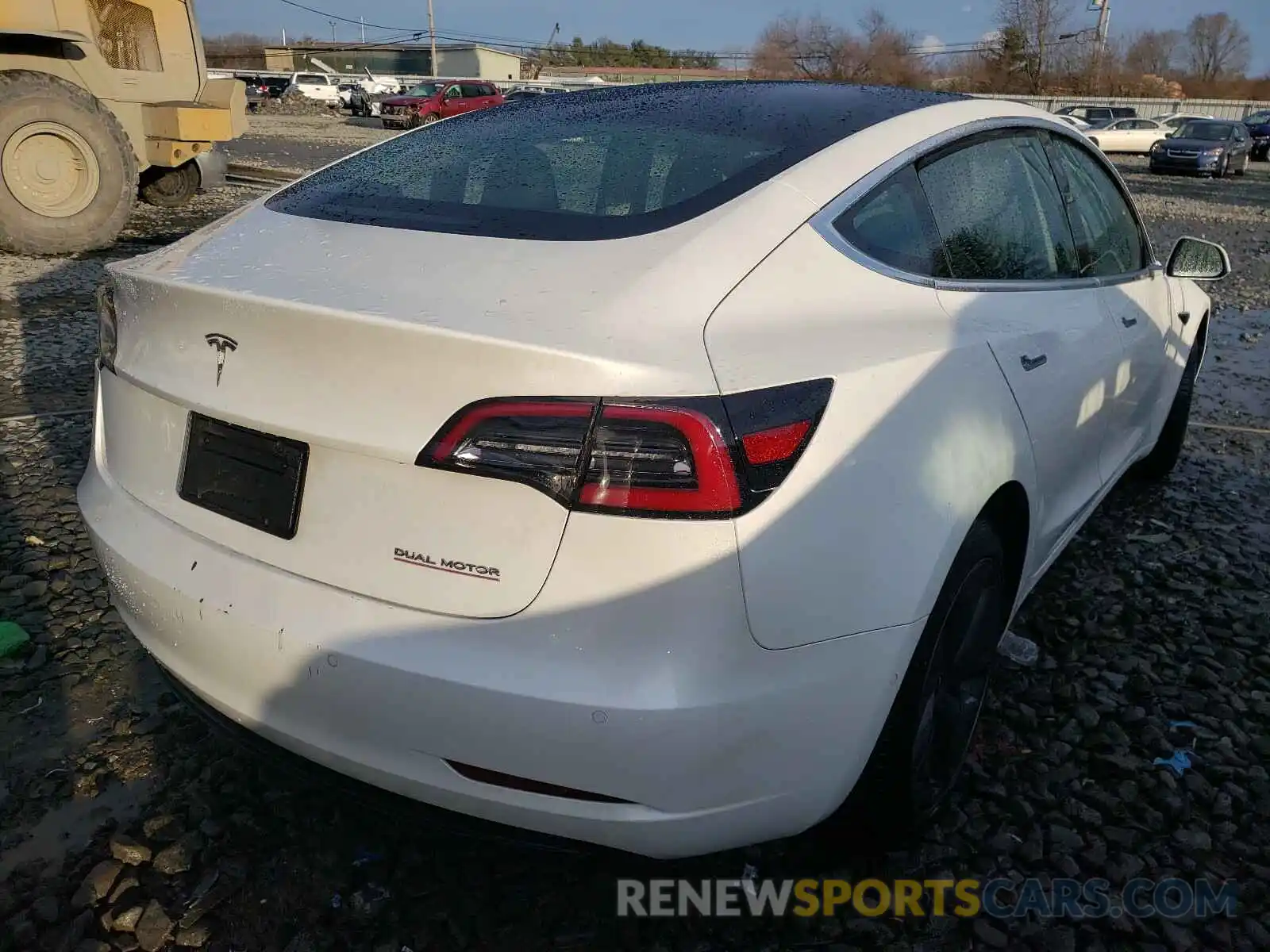 4 Photograph of a damaged car 5YJ3E1EB7KF436993 TESLA MODEL 3 2019