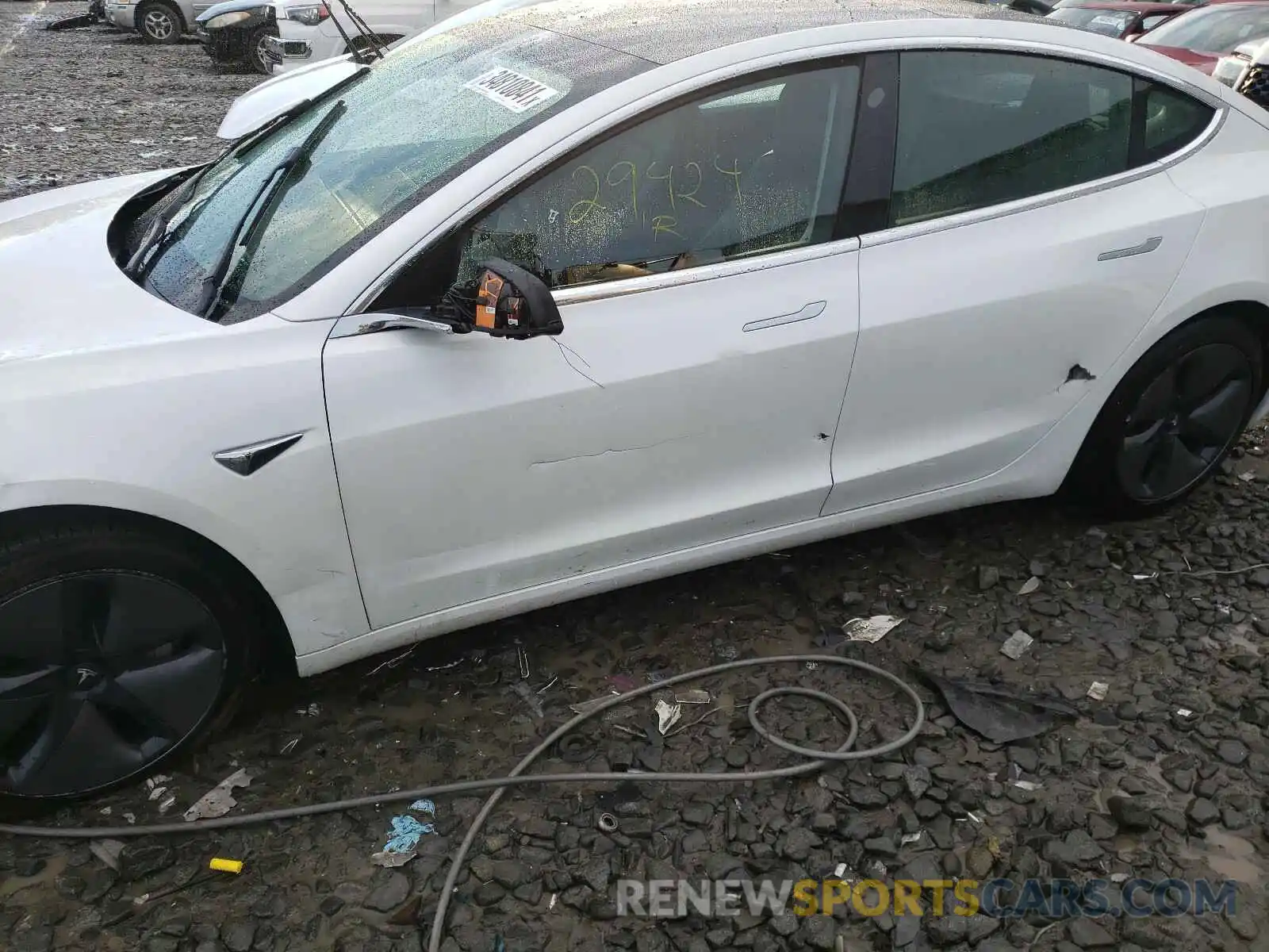 9 Photograph of a damaged car 5YJ3E1EB7KF436993 TESLA MODEL 3 2019