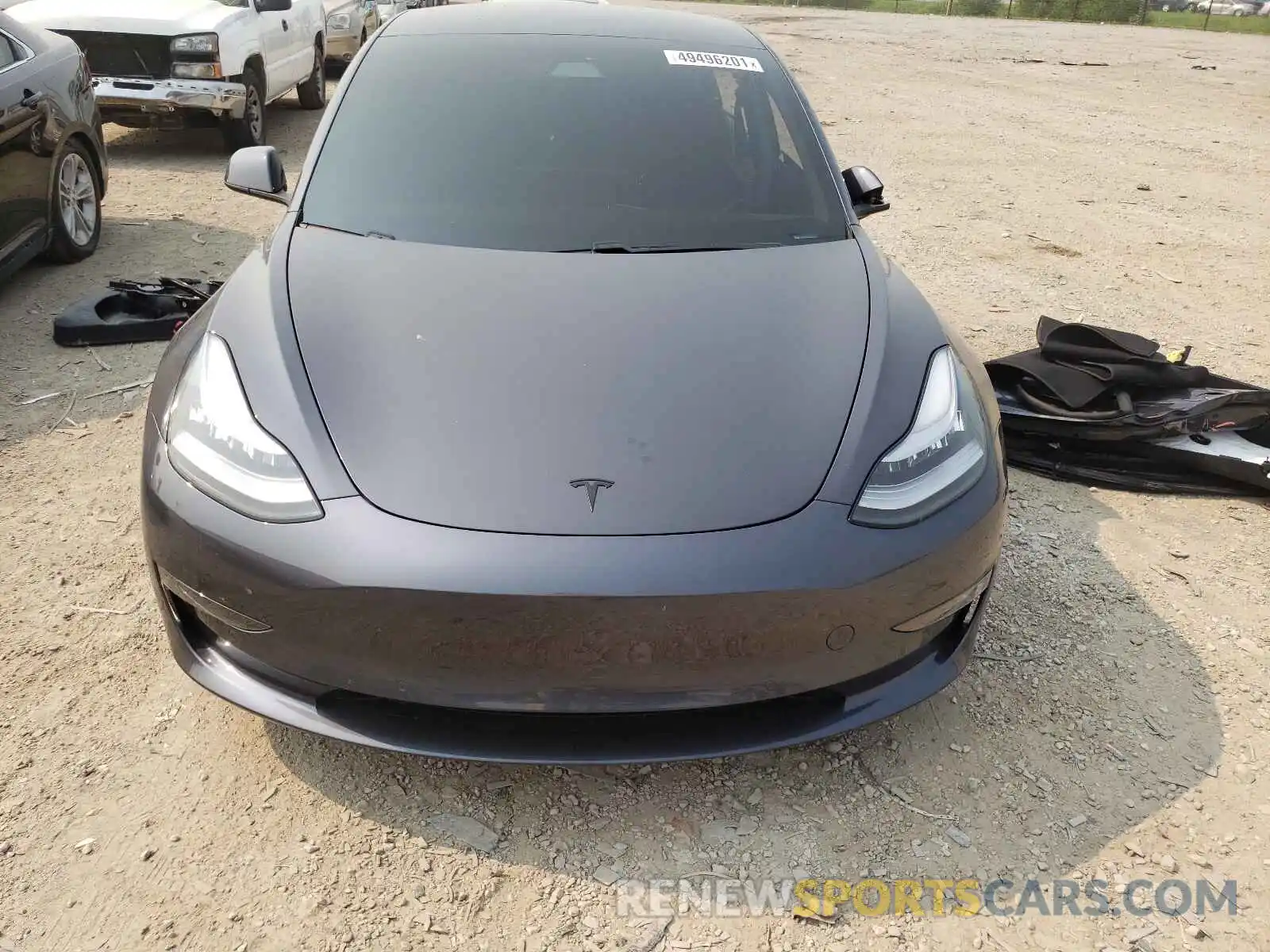 7 Photograph of a damaged car 5YJ3E1EB7KF438811 TESLA MODEL 3 2019