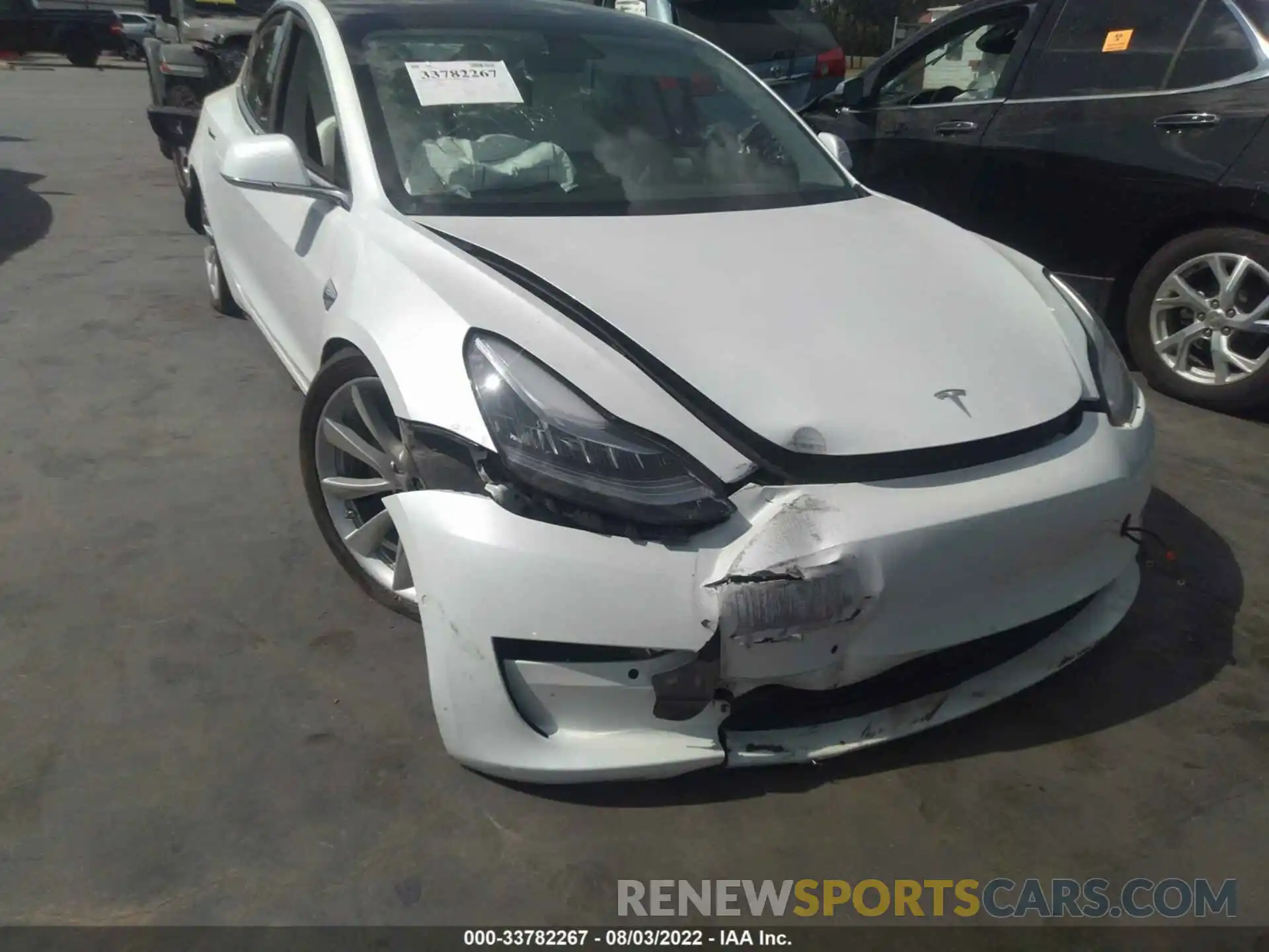 6 Photograph of a damaged car 5YJ3E1EB7KF450893 TESLA MODEL 3 2019