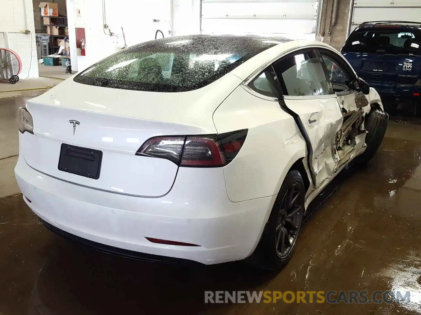 4 Photograph of a damaged car 5YJ3E1EB7KF451896 TESLA MODEL 3 2019