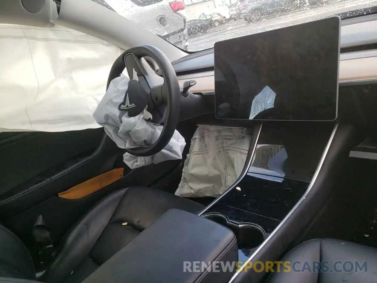 9 Photograph of a damaged car 5YJ3E1EB7KF451980 TESLA MODEL 3 2019