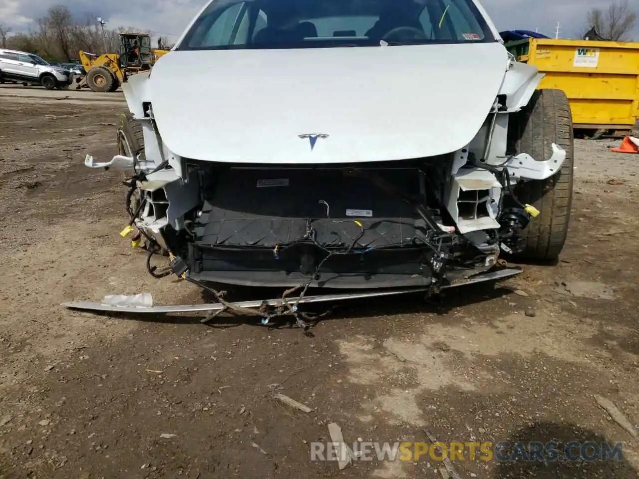 9 Photograph of a damaged car 5YJ3E1EB7KF469184 TESLA MODEL 3 2019