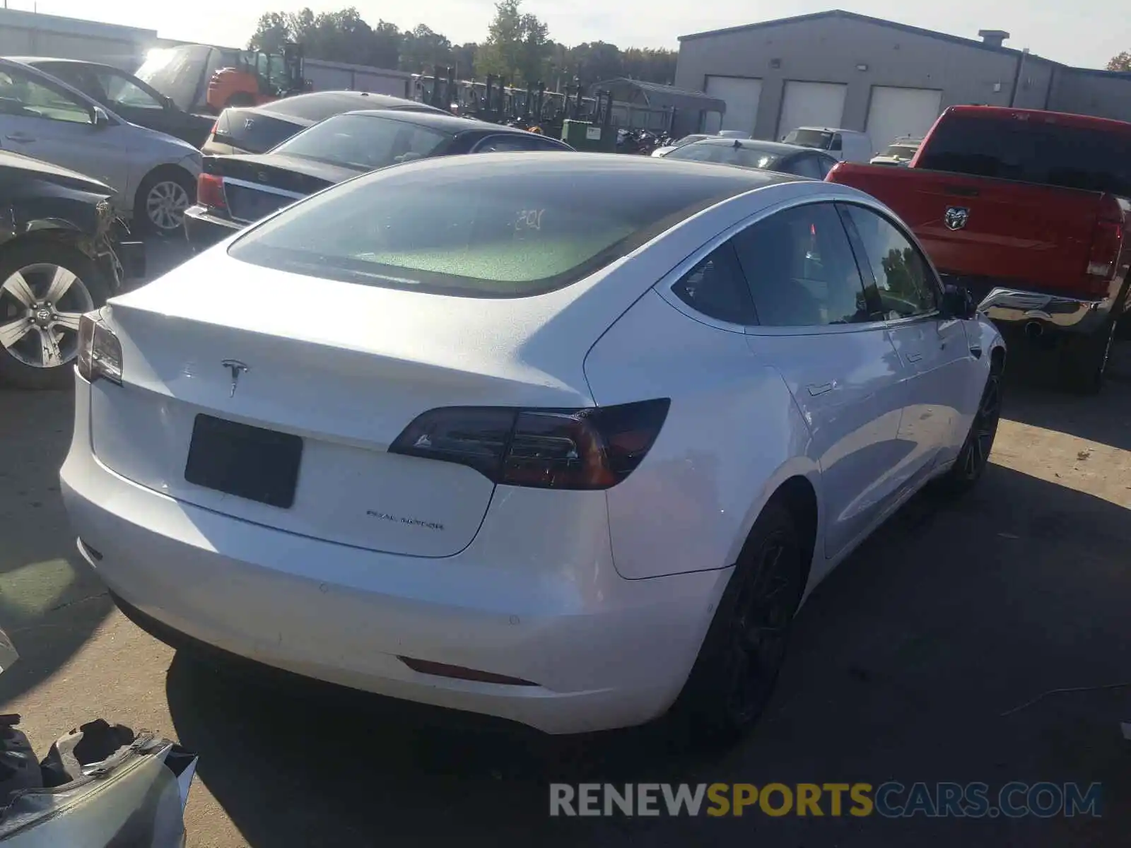 4 Photograph of a damaged car 5YJ3E1EB7KF469881 TESLA MODEL 3 2019