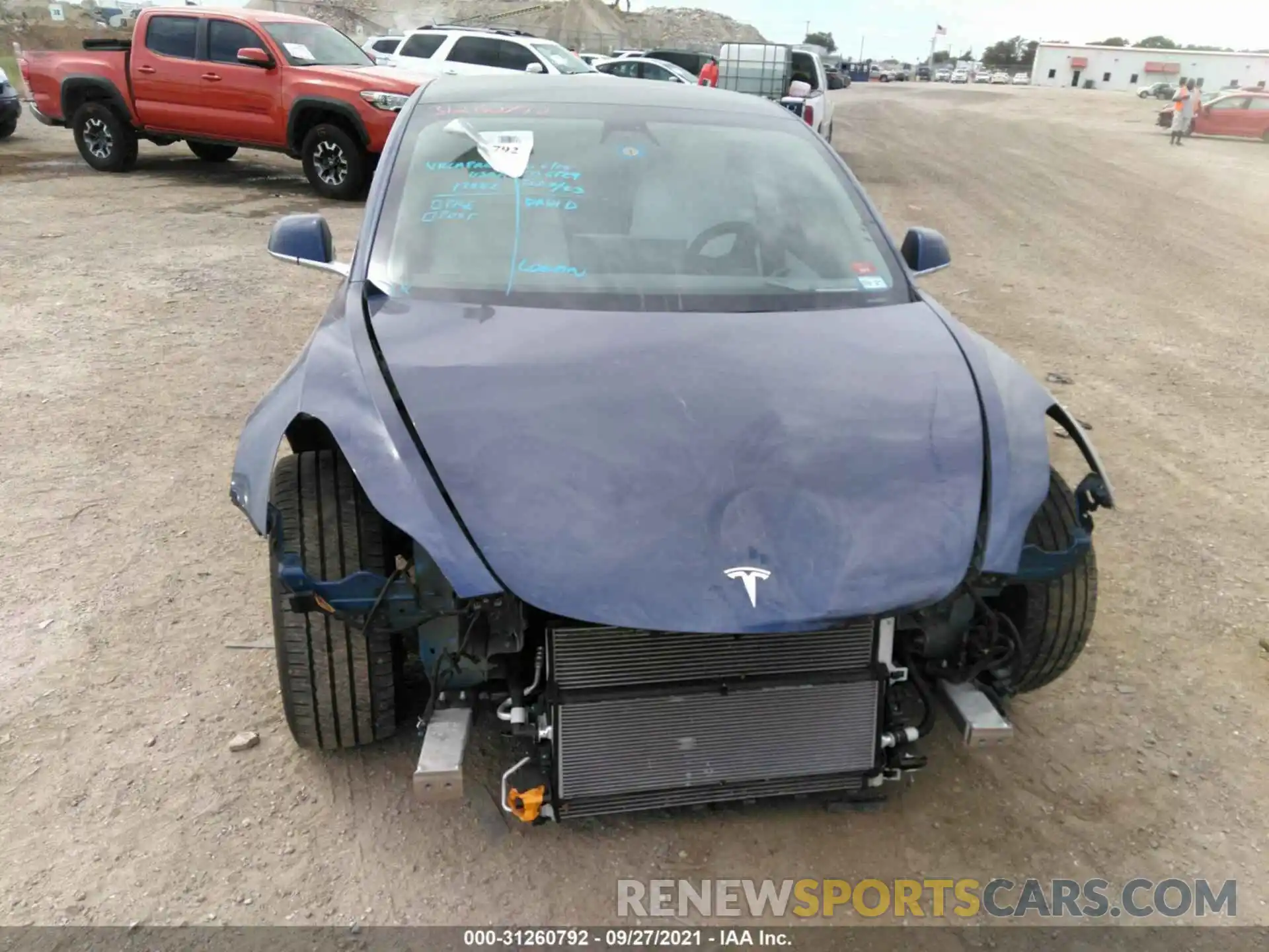 6 Photograph of a damaged car 5YJ3E1EB7KF477527 TESLA MODEL 3 2019