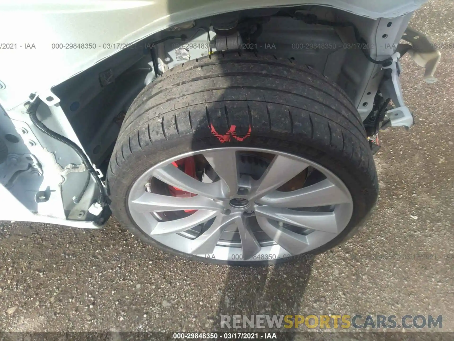 14 Photograph of a damaged car 5YJ3E1EB7KF487510 TESLA MODEL 3 2019