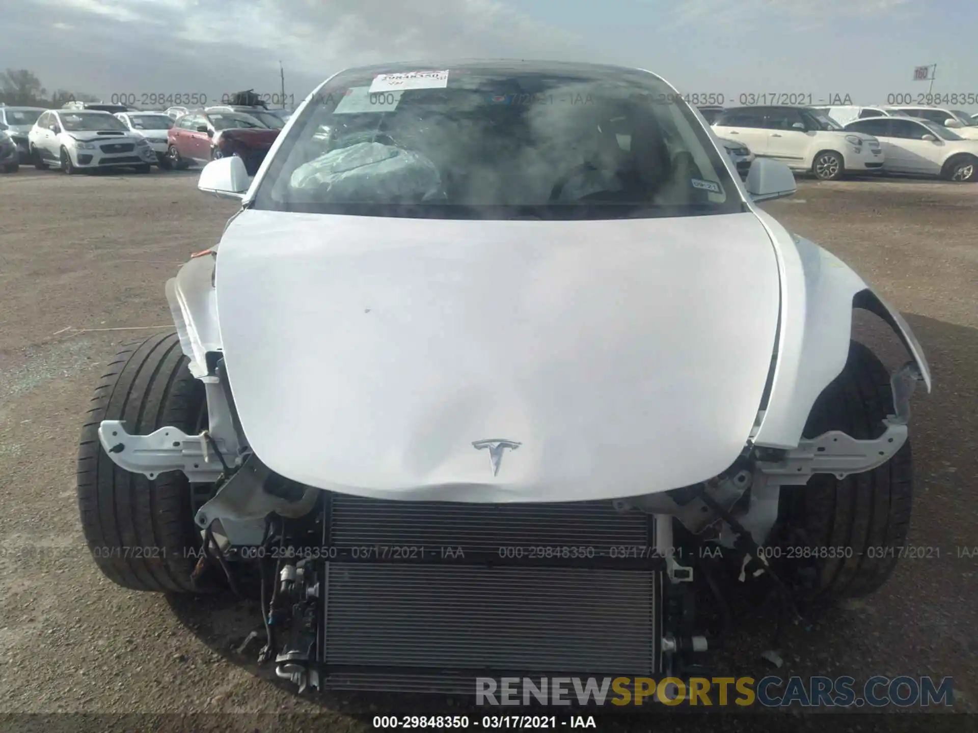 6 Photograph of a damaged car 5YJ3E1EB7KF487510 TESLA MODEL 3 2019