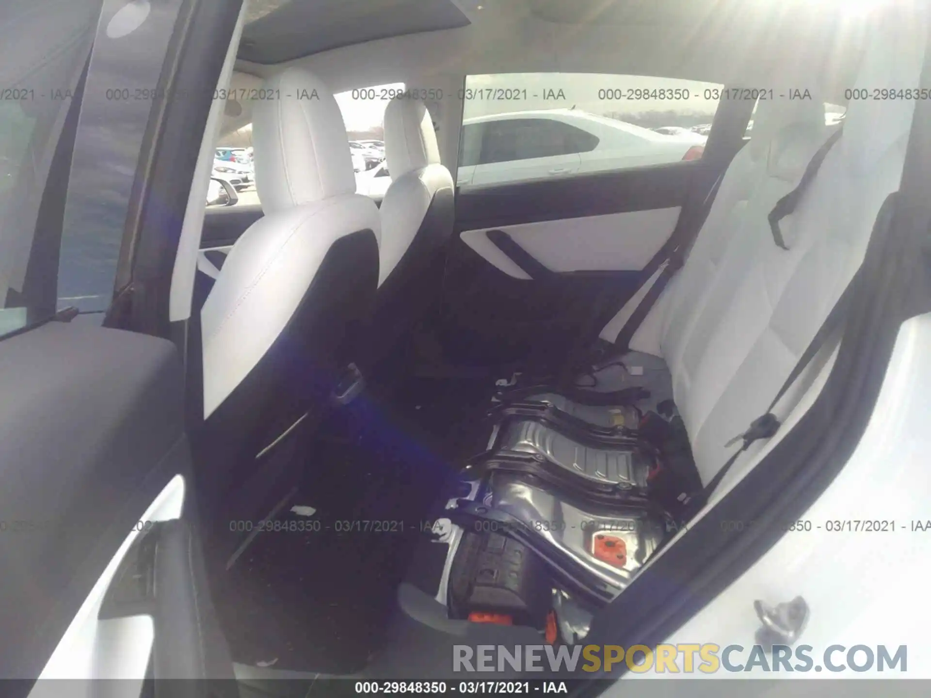 8 Photograph of a damaged car 5YJ3E1EB7KF487510 TESLA MODEL 3 2019