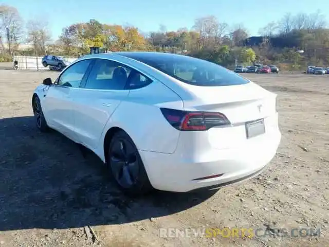 3 Photograph of a damaged car 5YJ3E1EB7KF493467 TESLA MODEL 3 2019