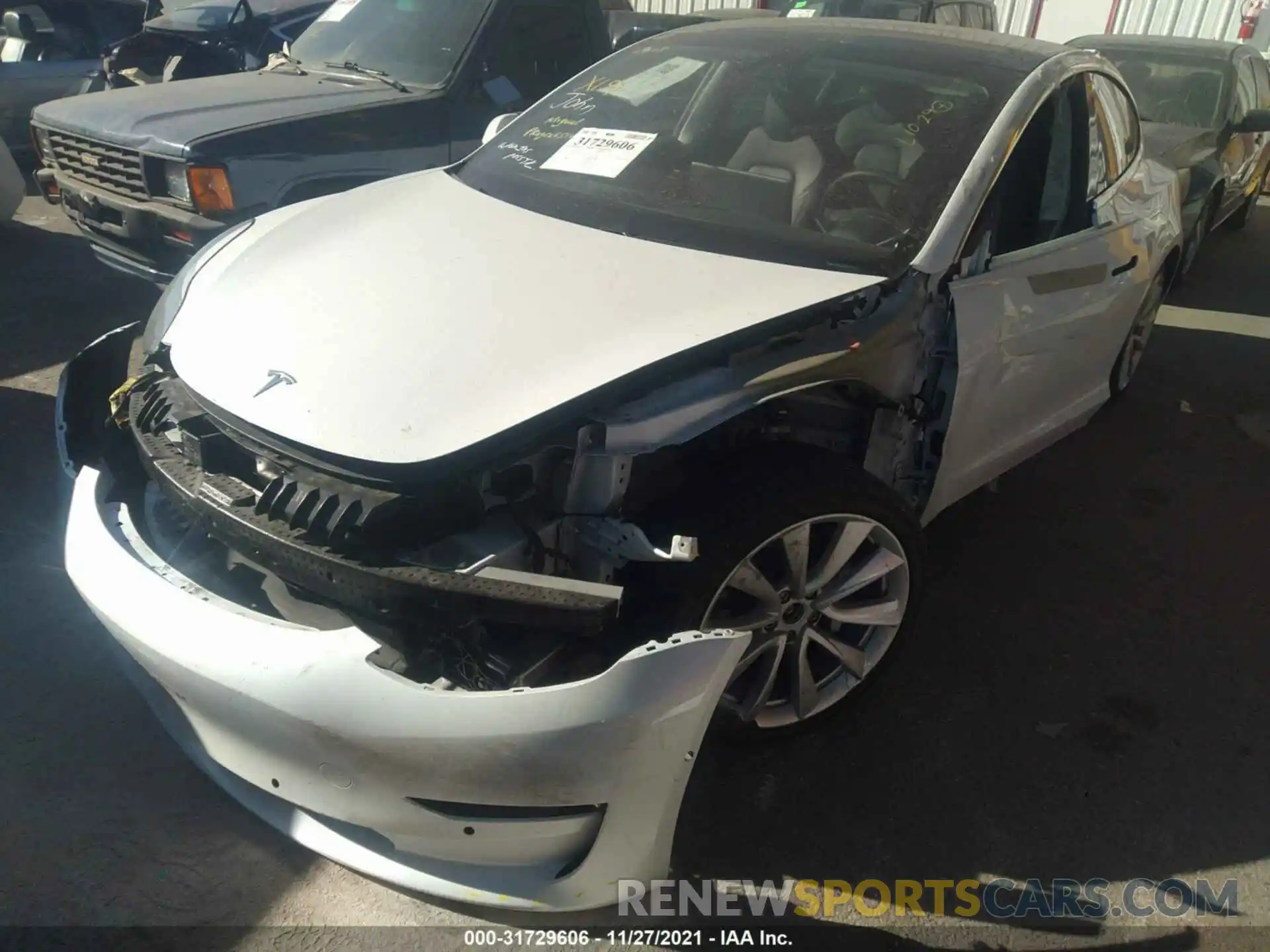 6 Photograph of a damaged car 5YJ3E1EB7KF512776 TESLA MODEL 3 2019