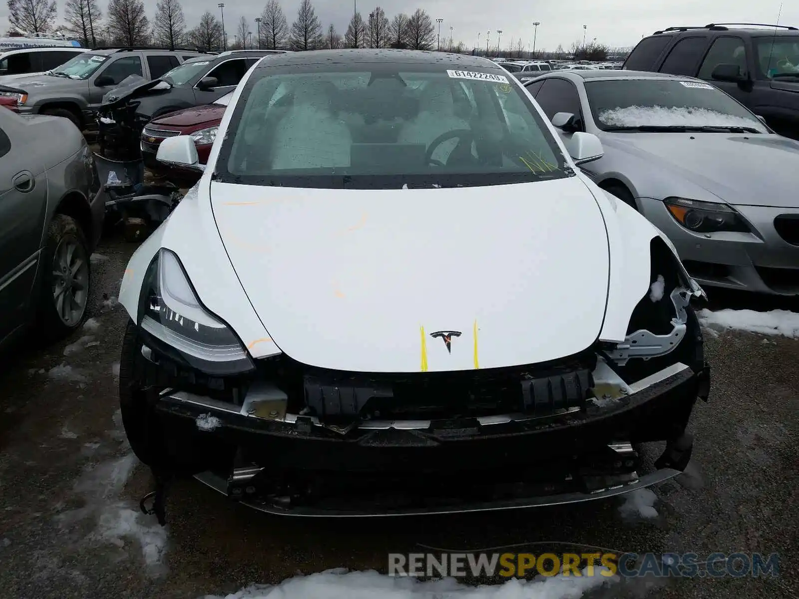 7 Photograph of a damaged car 5YJ3E1EB7KF513068 TESLA MODEL 3 2019