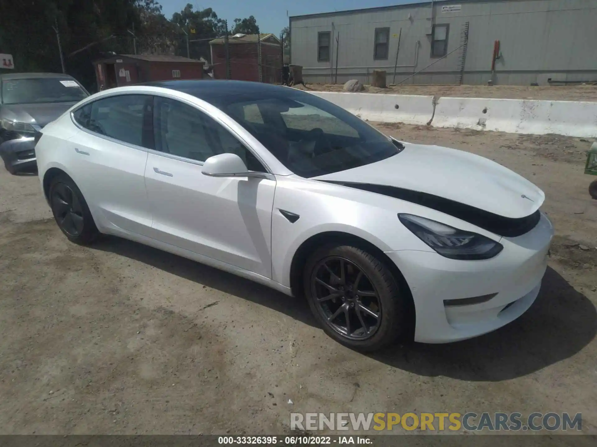 1 Photograph of a damaged car 5YJ3E1EB7KF513250 TESLA MODEL 3 2019