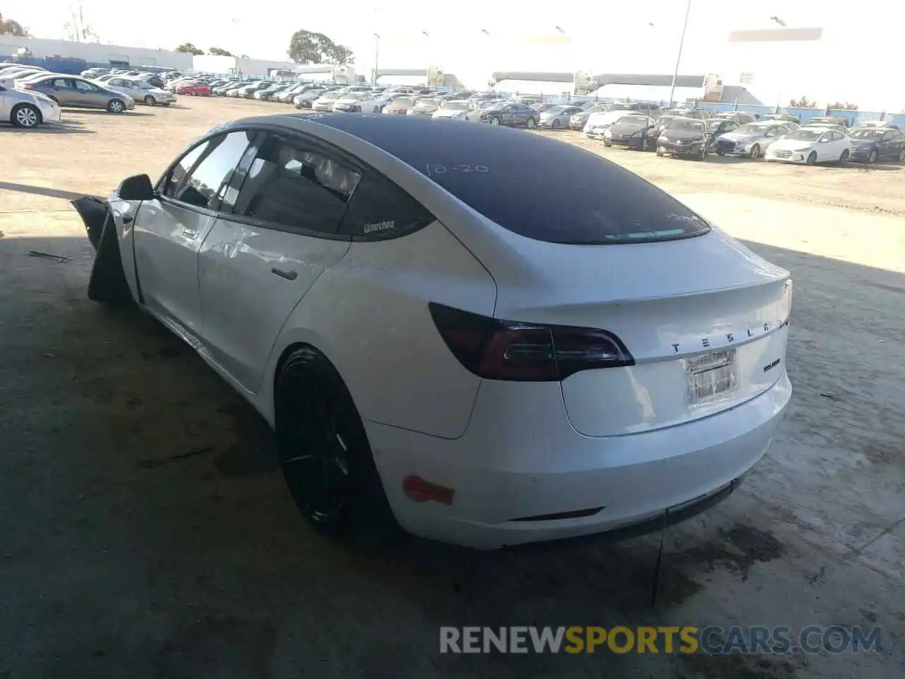 3 Фотография поврежденного автомобиля 5YJ3E1EB7KF514155 TESLA MODEL 3 2019