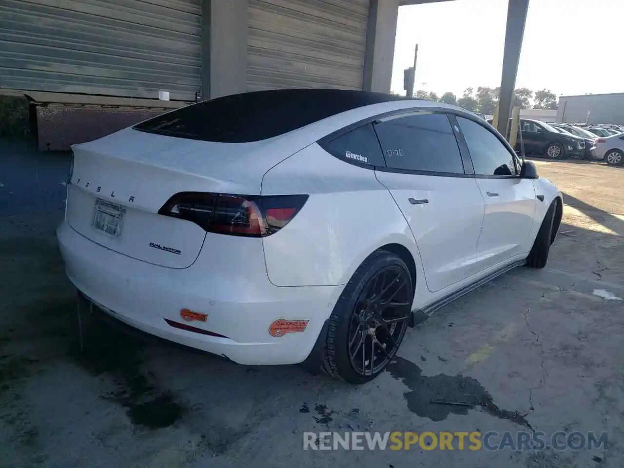 4 Photograph of a damaged car 5YJ3E1EB7KF514155 TESLA MODEL 3 2019