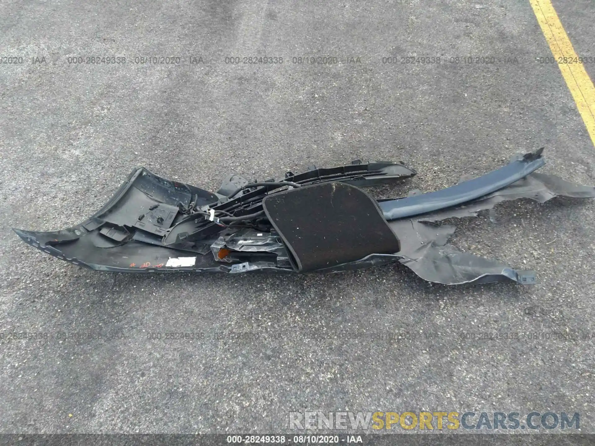 12 Photograph of a damaged car 5YJ3E1EB8KF231599 TESLA MODEL 3 2019