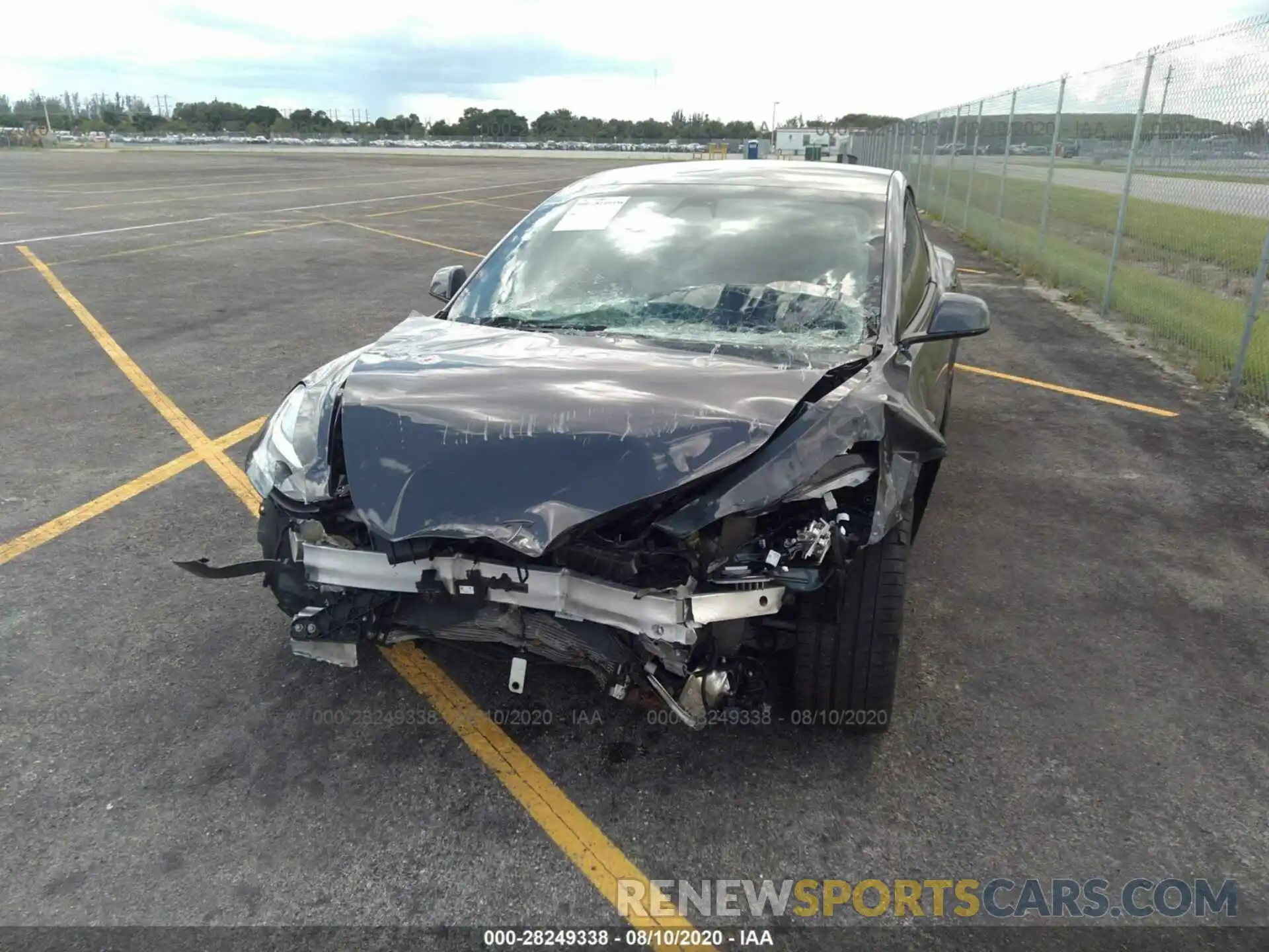 6 Photograph of a damaged car 5YJ3E1EB8KF231599 TESLA MODEL 3 2019