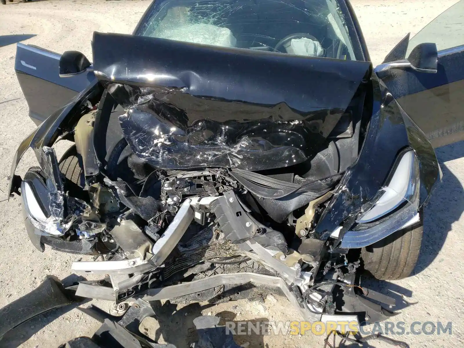 7 Photograph of a damaged car 5YJ3E1EB8KF361320 TESLA MODEL 3 2019