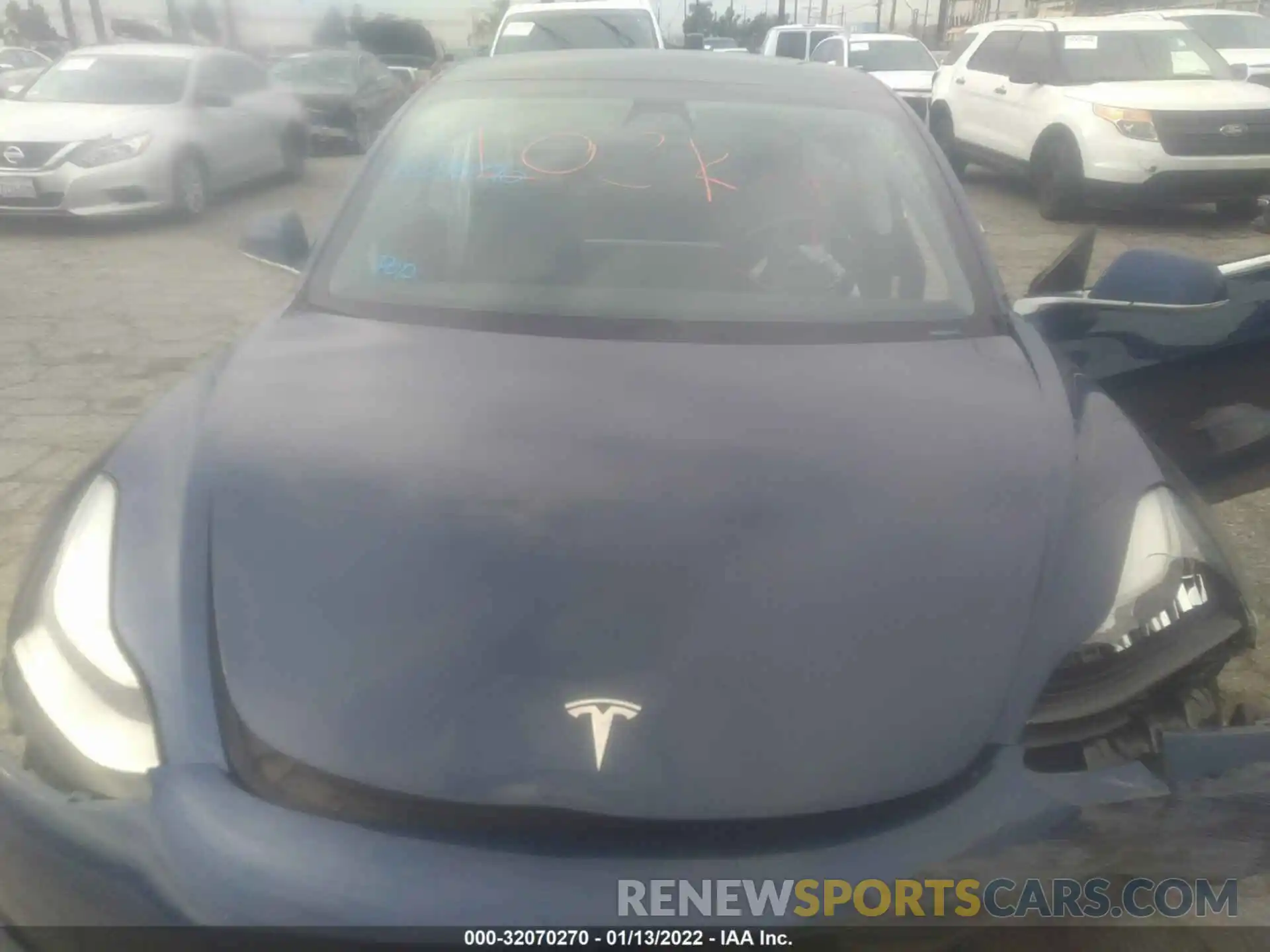 10 Photograph of a damaged car 5YJ3E1EB8KF365559 TESLA MODEL 3 2019