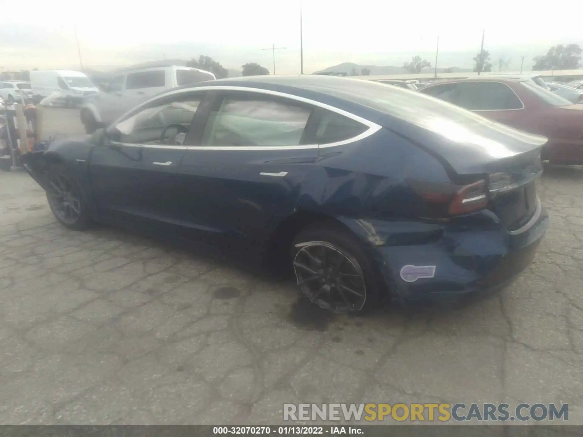 3 Photograph of a damaged car 5YJ3E1EB8KF365559 TESLA MODEL 3 2019