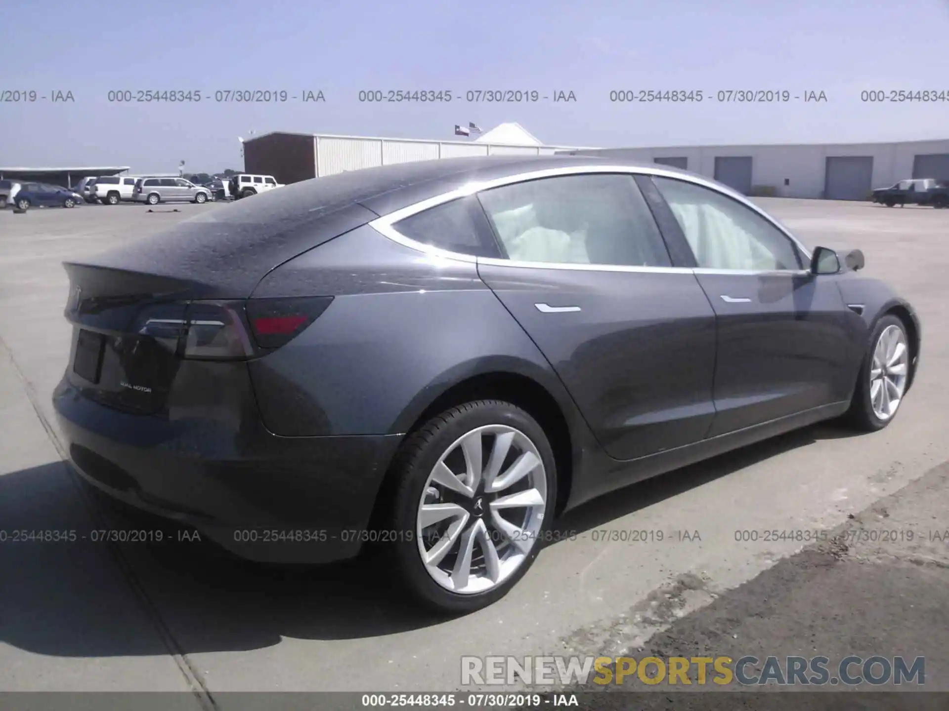 4 Photograph of a damaged car 5YJ3E1EB8KF389294 TESLA MODEL 3 2019