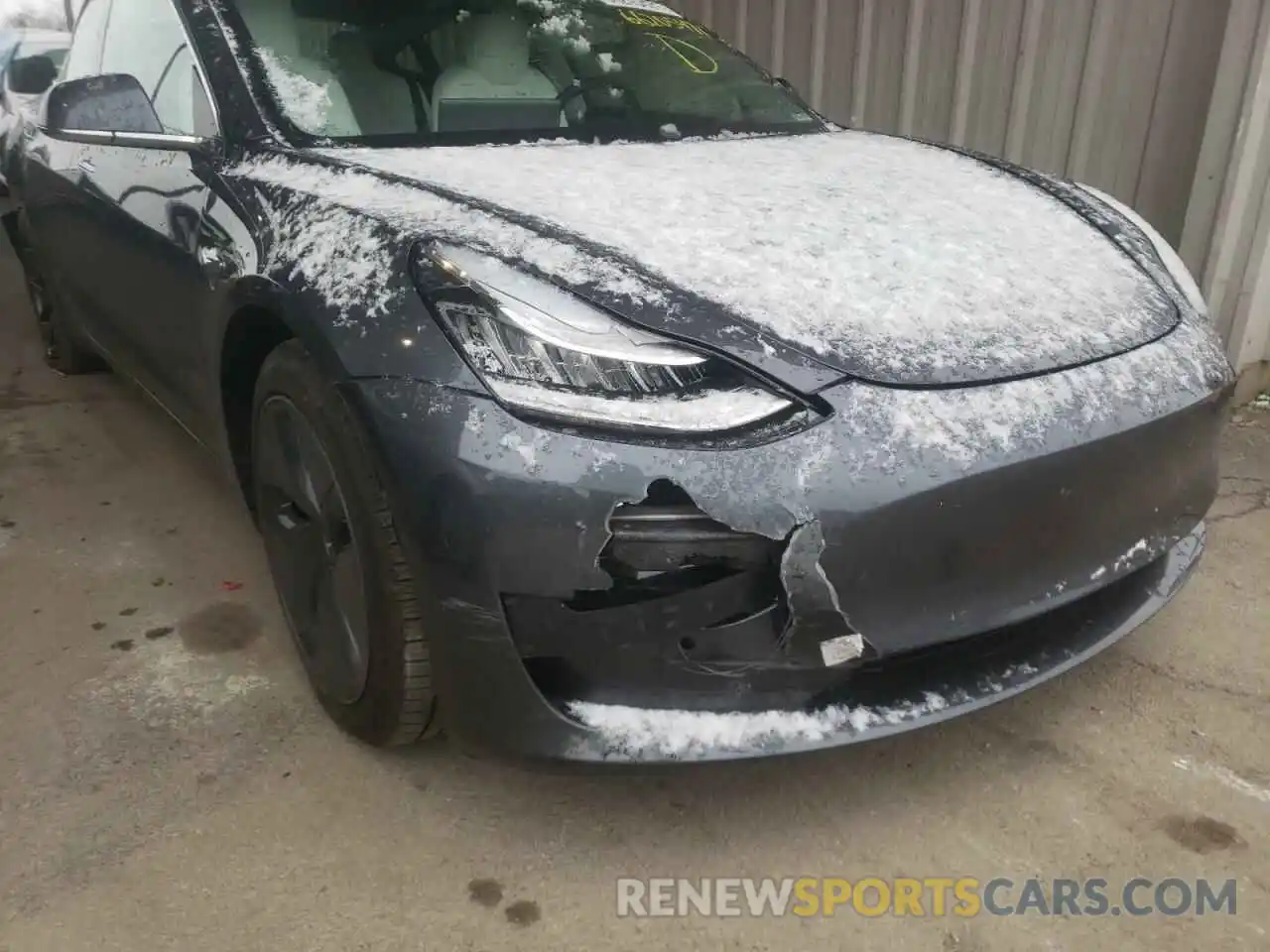 9 Photograph of a damaged car 5YJ3E1EB8KF390817 TESLA MODEL 3 2019