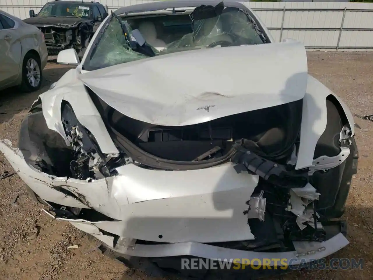 9 Photograph of a damaged car 5YJ3E1EB8KF392535 TESLA MODEL 3 2019