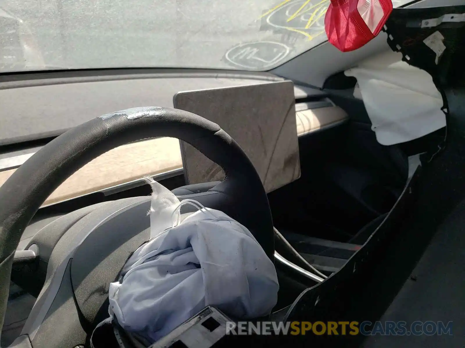 8 Photograph of a damaged car 5YJ3E1EB8KF432189 TESLA MODEL 3 2019