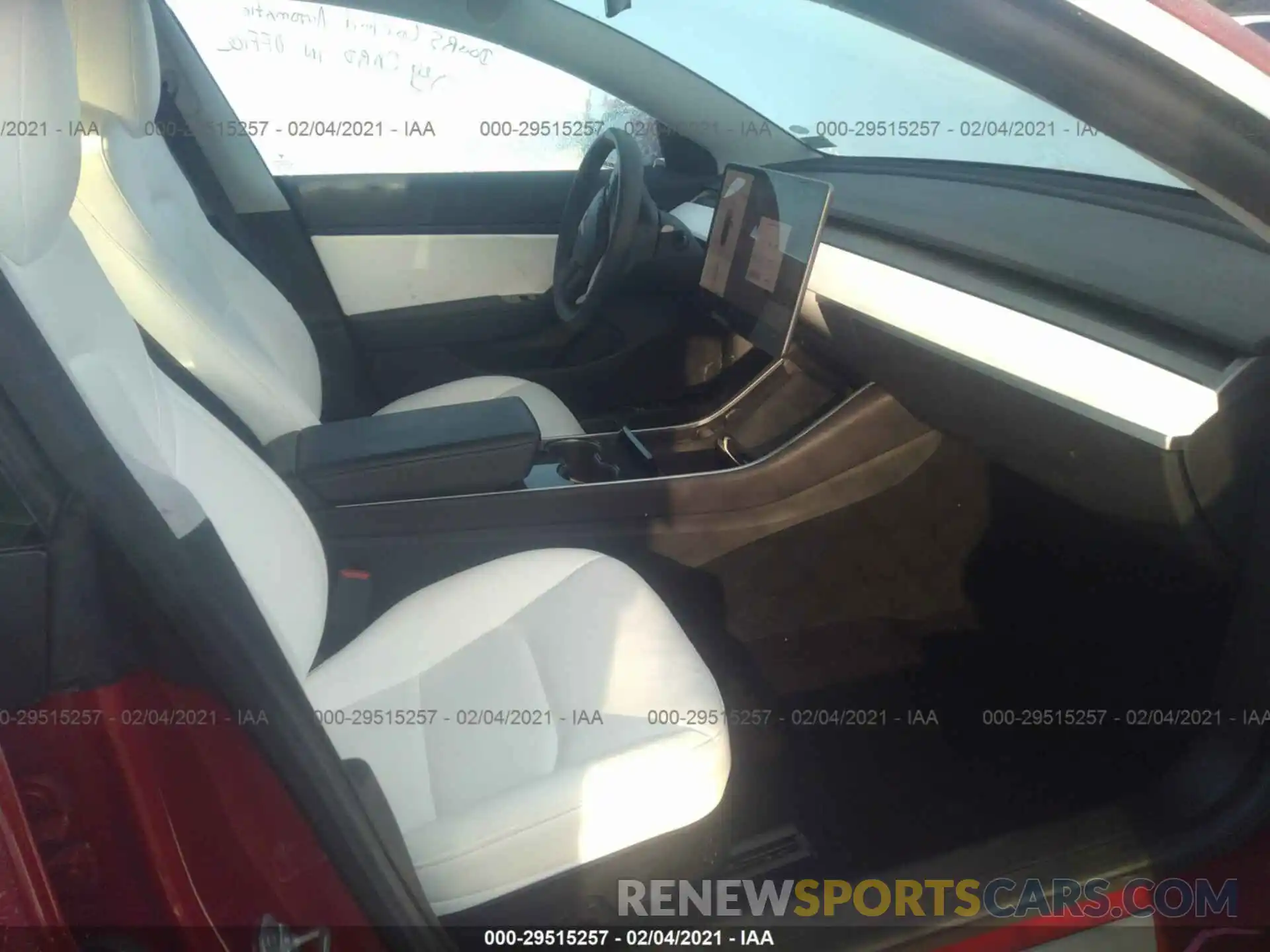 5 Photograph of a damaged car 5YJ3E1EB8KF437750 TESLA MODEL 3 2019