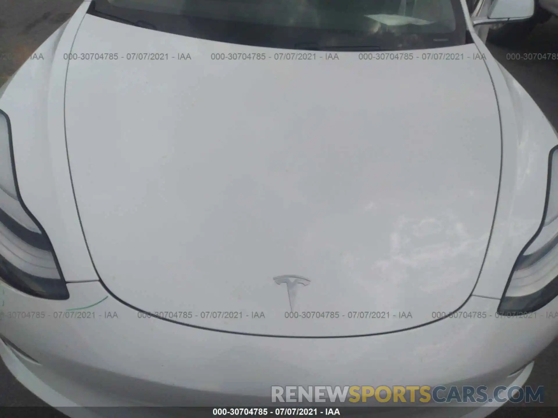 10 Photograph of a damaged car 5YJ3E1EB8KF442270 TESLA MODEL 3 2019