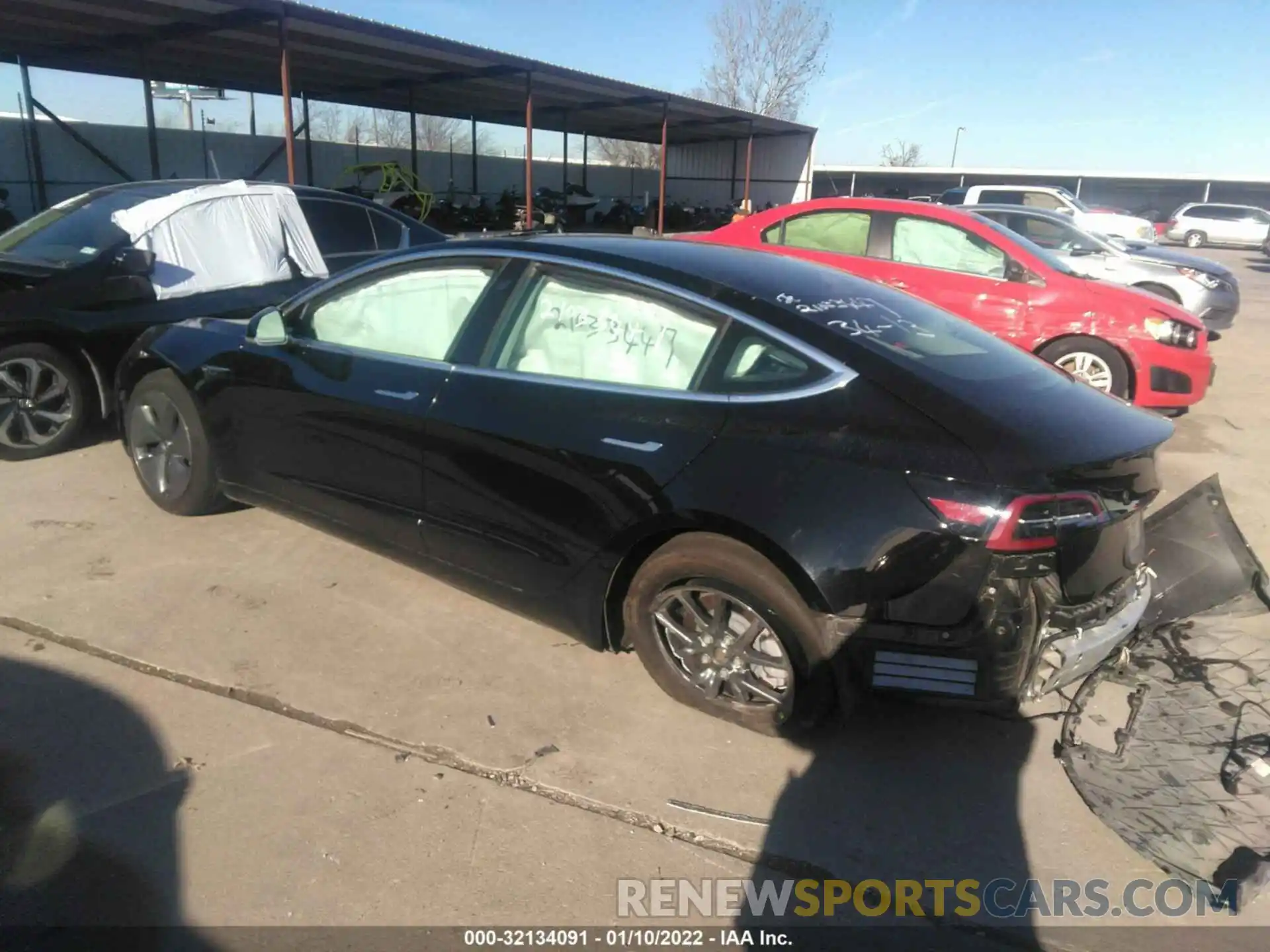 3 Фотография поврежденного автомобиля 5YJ3E1EB8KF451602 TESLA MODEL 3 2019