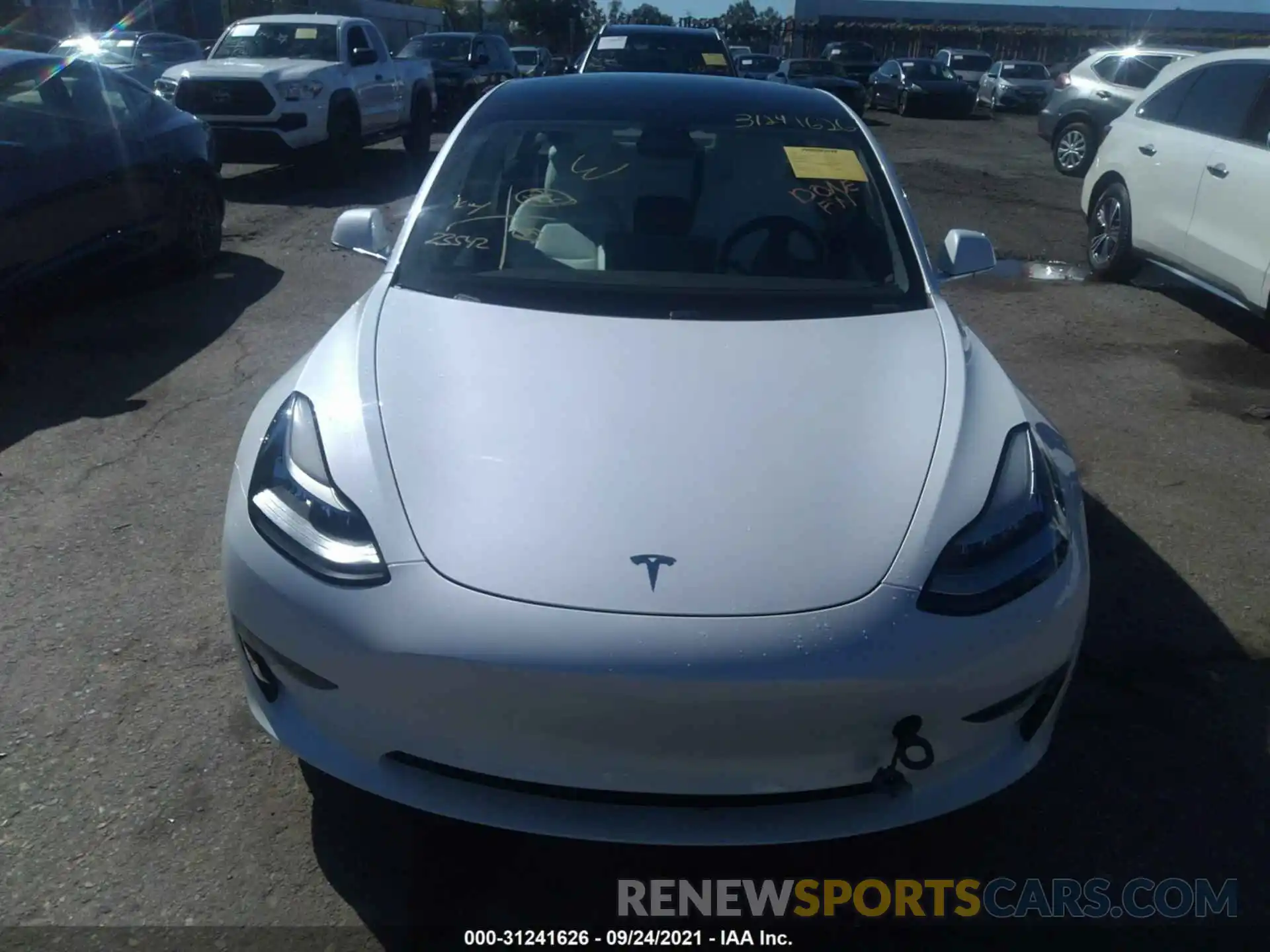 6 Photograph of a damaged car 5YJ3E1EB8KF469730 TESLA MODEL 3 2019