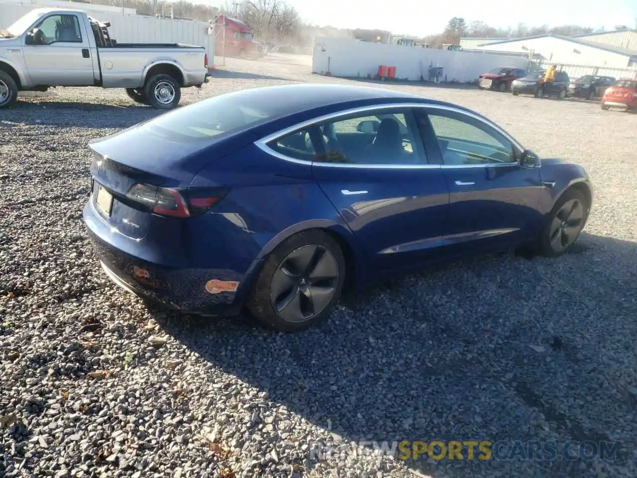 4 Фотография поврежденного автомобиля 5YJ3E1EB8KF497267 TESLA MODEL 3 2019