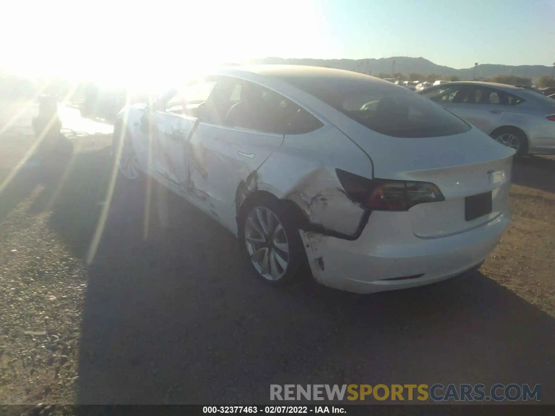 3 Photograph of a damaged car 5YJ3E1EB8KF512804 TESLA MODEL 3 2019