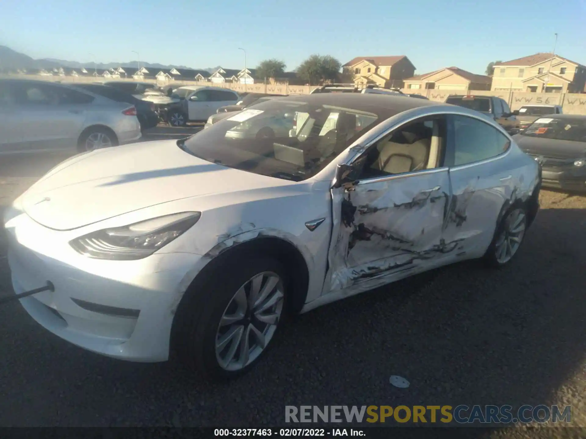 6 Фотография поврежденного автомобиля 5YJ3E1EB8KF512804 TESLA MODEL 3 2019