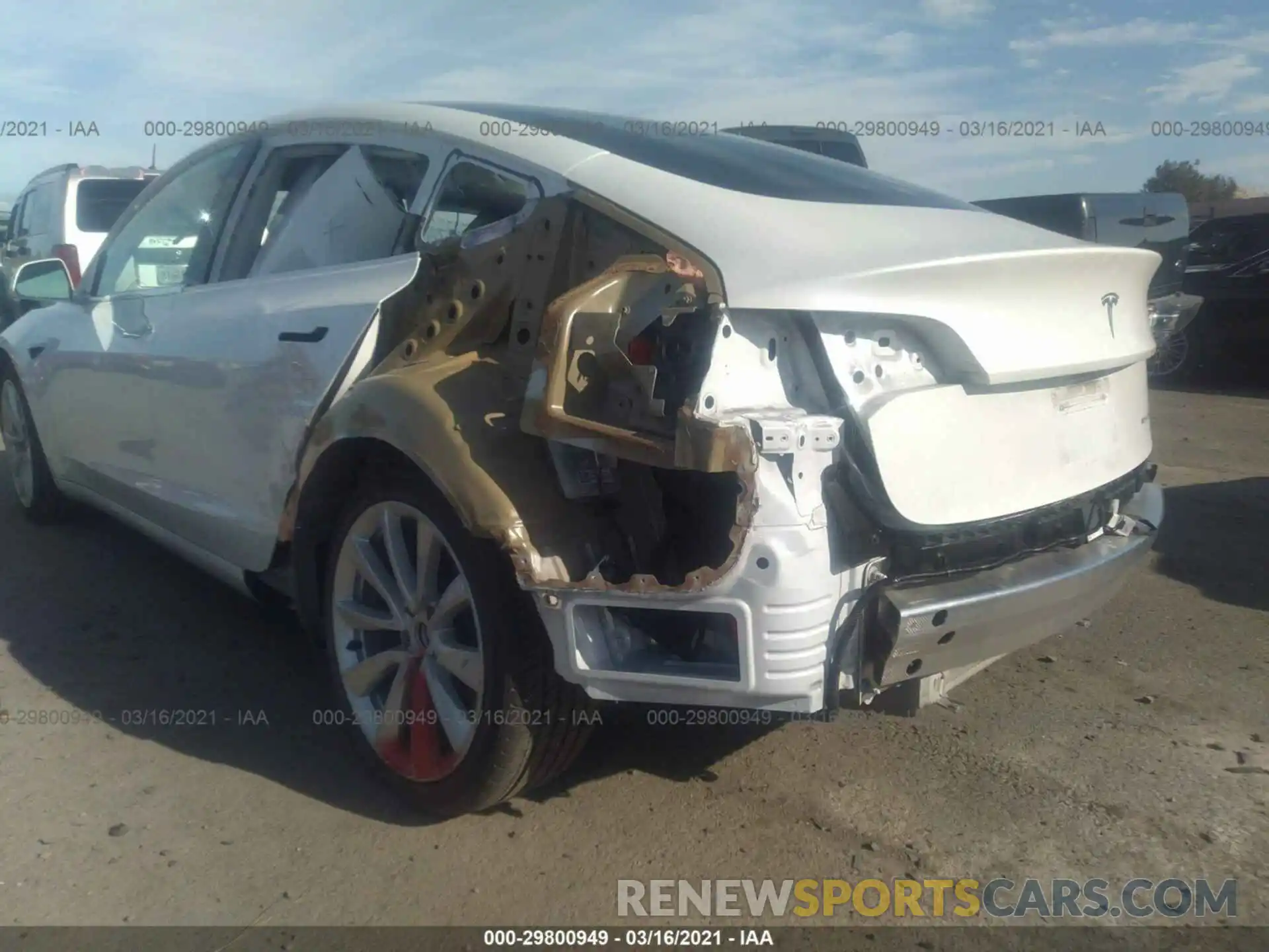 6 Photograph of a damaged car 5YJ3E1EB8KF512818 TESLA MODEL 3 2019