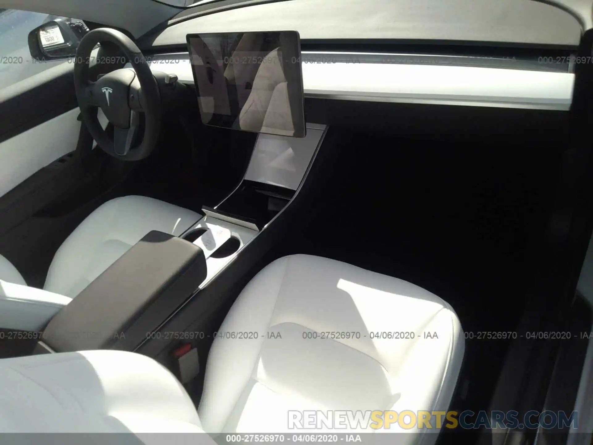 5 Photograph of a damaged car 5YJ3E1EB8KF514469 TESLA MODEL 3 2019