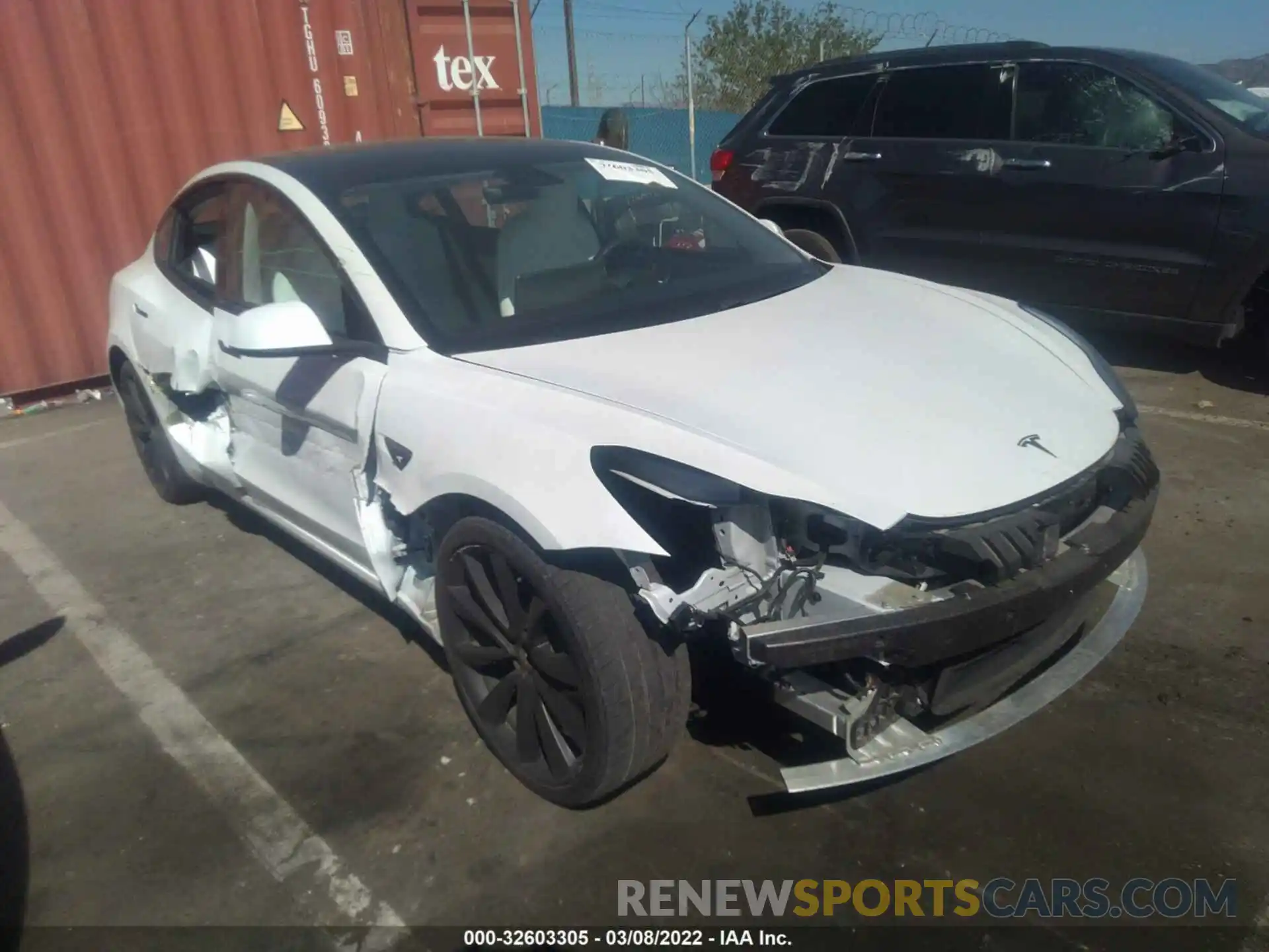 1 Photograph of a damaged car 5YJ3E1EB8KF514634 TESLA MODEL 3 2019