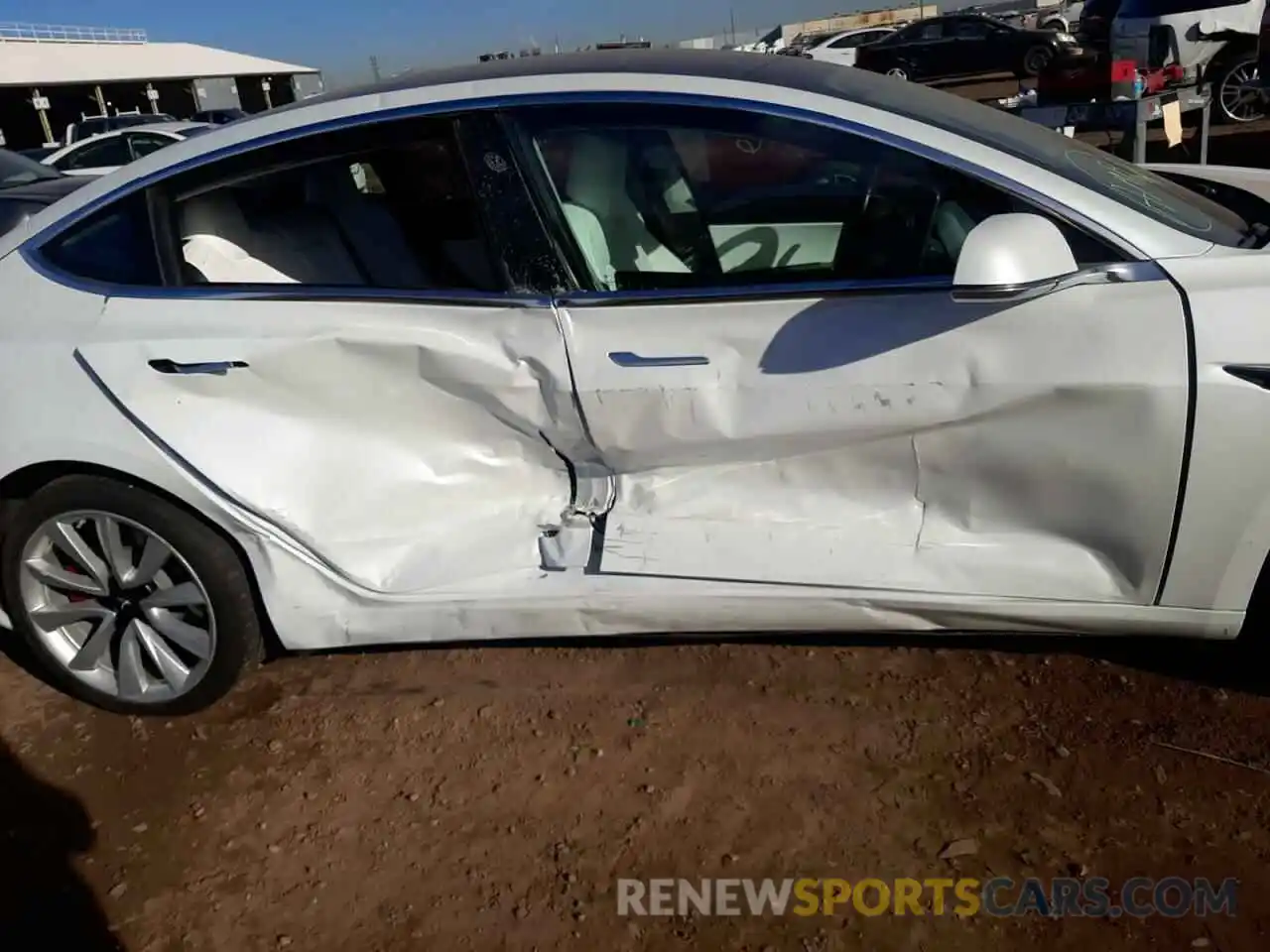 9 Photograph of a damaged car 5YJ3E1EB9KF192540 TESLA MODEL 3 2019