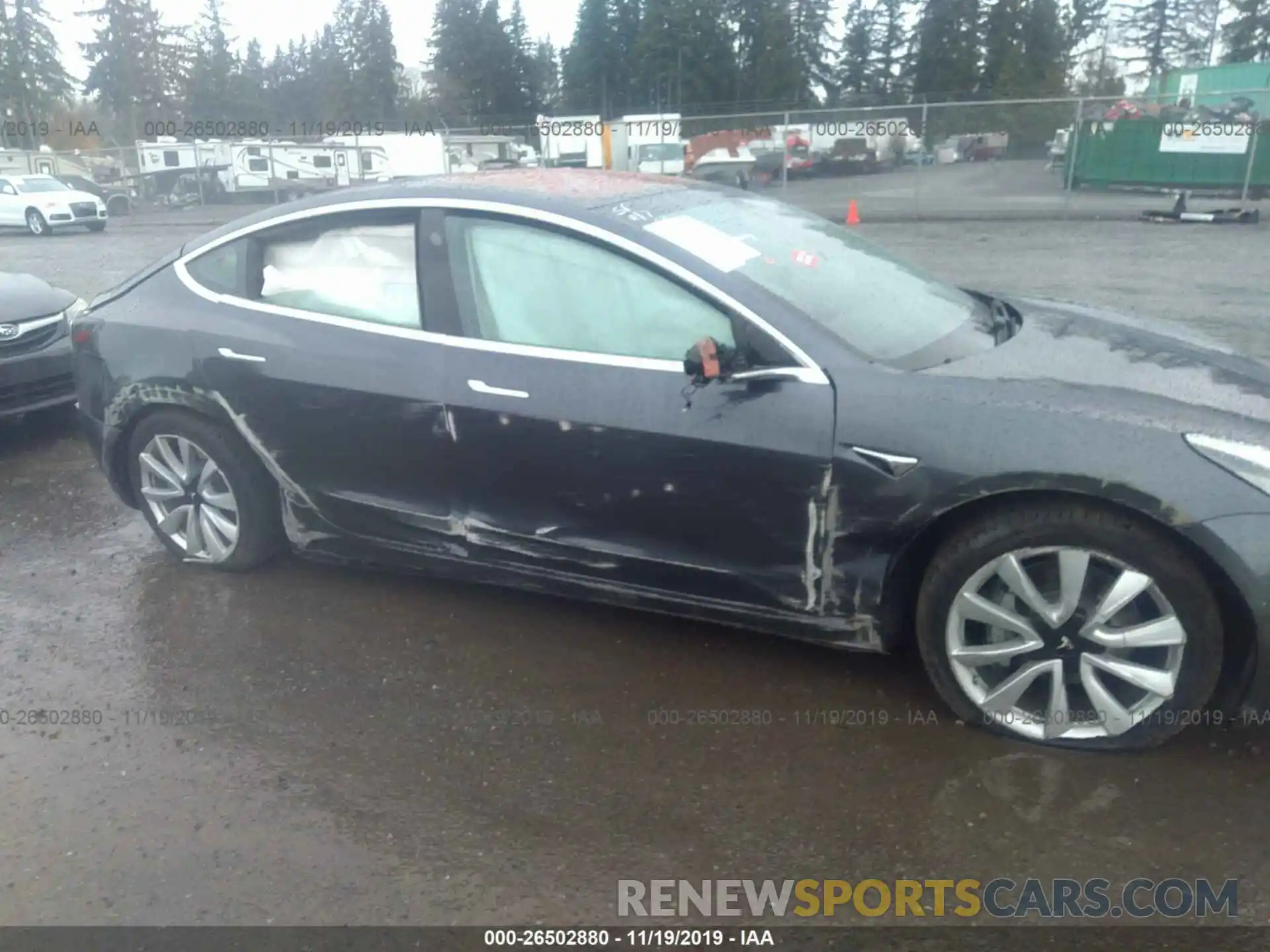 6 Photograph of a damaged car 5YJ3E1EB9KF194594 TESLA MODEL 3 2019