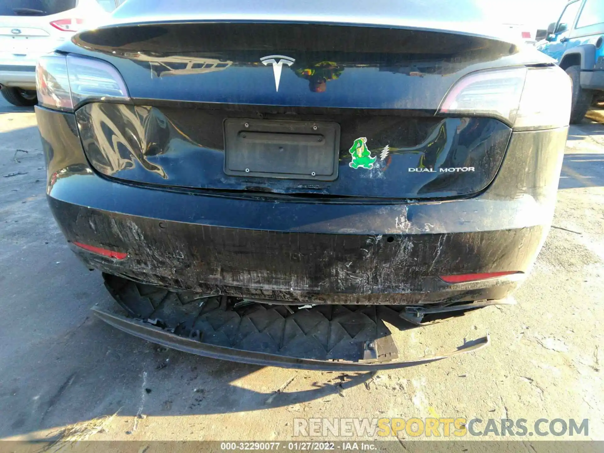 6 Photograph of a damaged car 5YJ3E1EB9KF197088 TESLA MODEL 3 2019