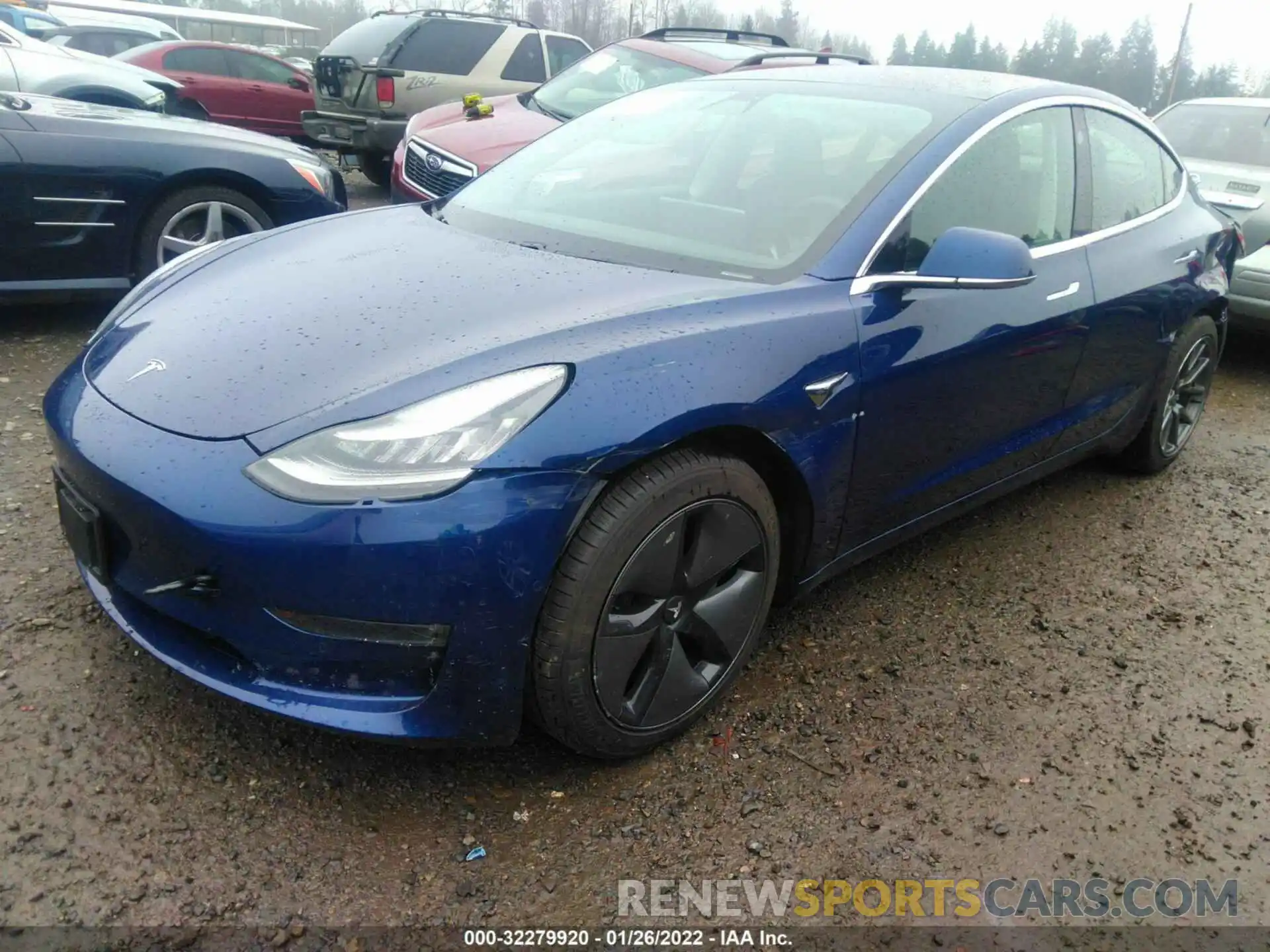 2 Фотография поврежденного автомобиля 5YJ3E1EB9KF199388 TESLA MODEL 3 2019