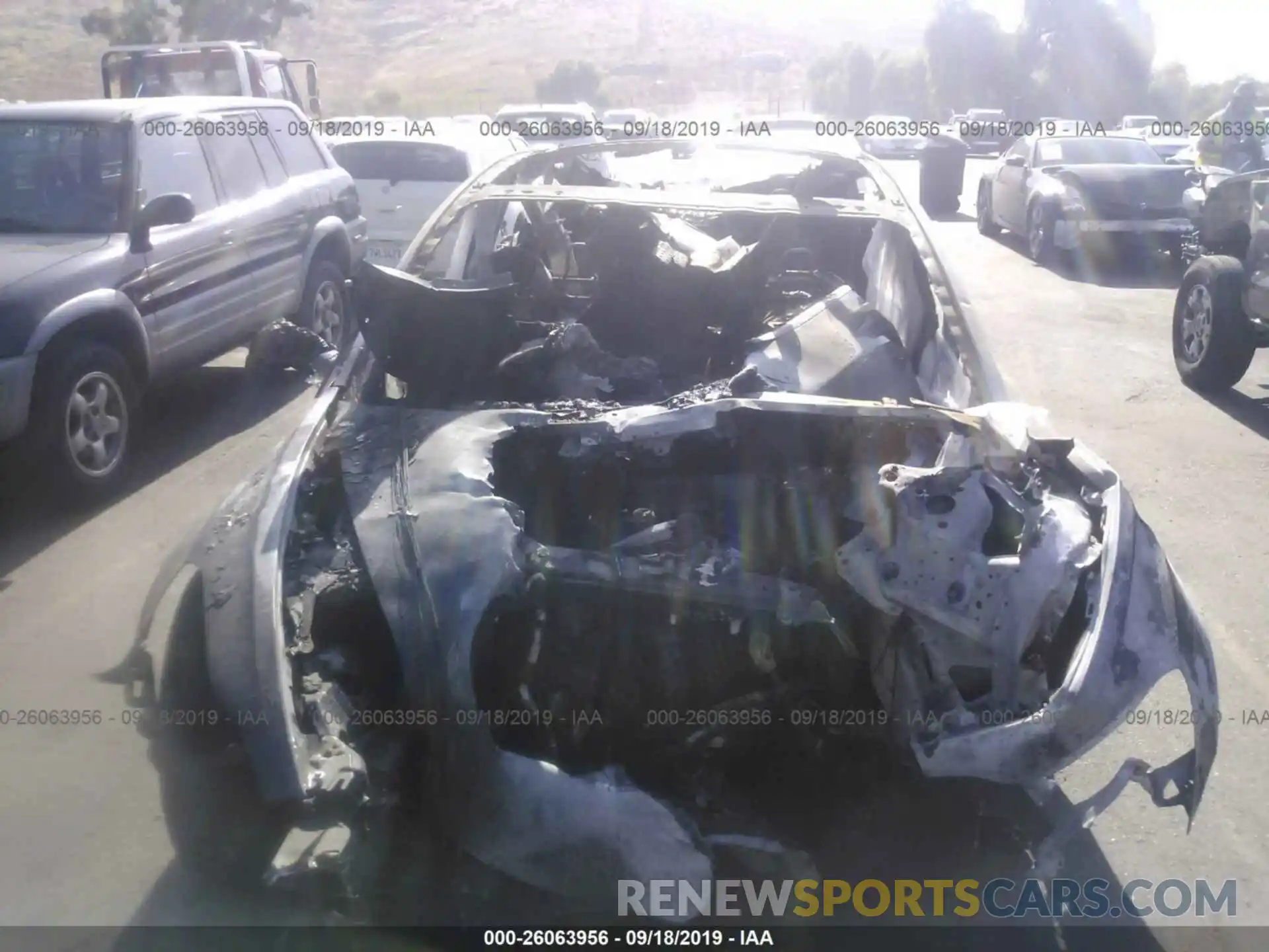 6 Photograph of a damaged car 5YJ3E1EB9KF205710 TESLA MODEL 3 2019