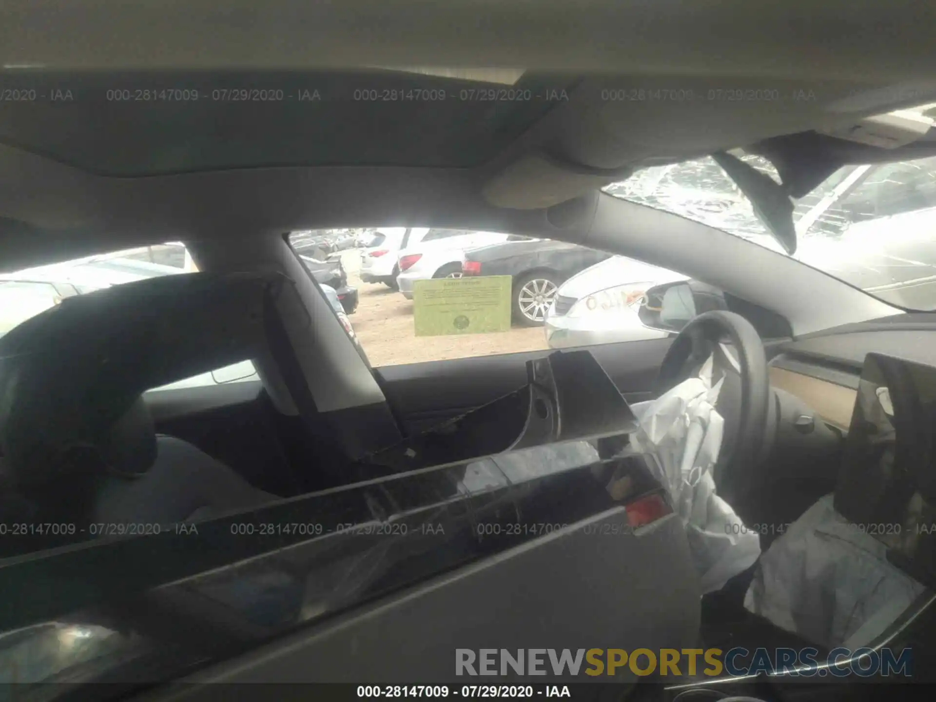 5 Photograph of a damaged car 5YJ3E1EB9KF209160 TESLA MODEL 3 2019