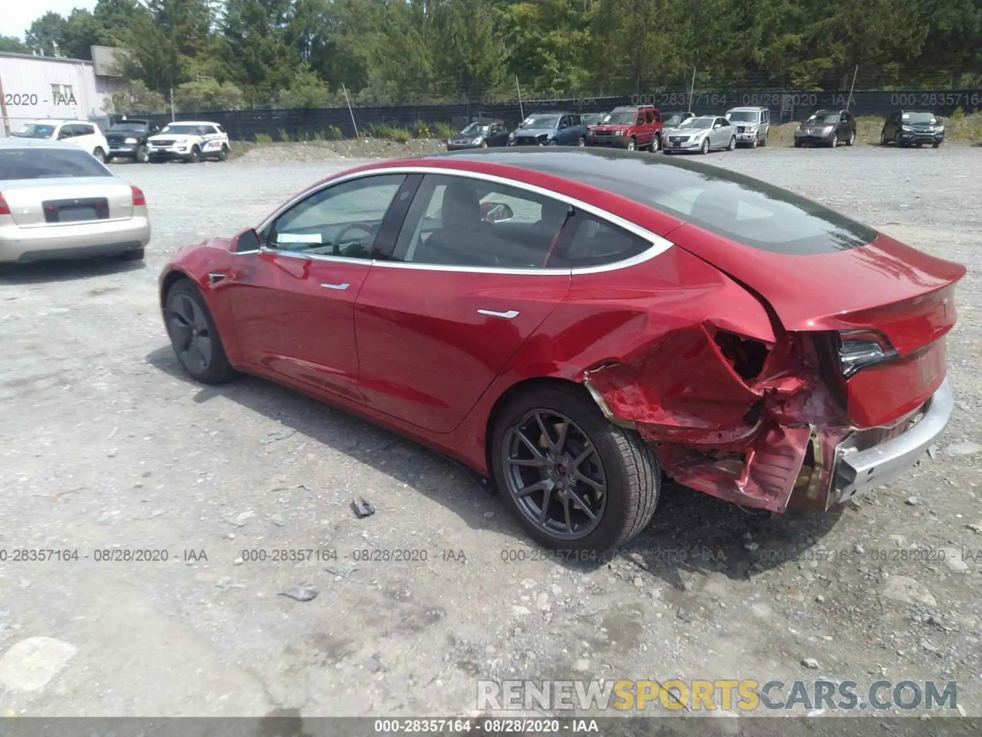 3 Photograph of a damaged car 5YJ3E1EB9KF210521 TESLA MODEL 3 2019