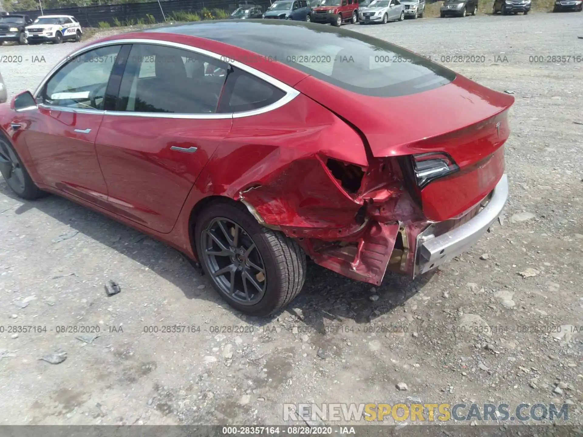 6 Photograph of a damaged car 5YJ3E1EB9KF210521 TESLA MODEL 3 2019