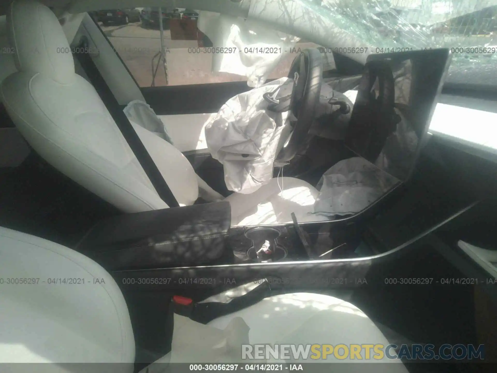 5 Photograph of a damaged car 5YJ3E1EB9KF213919 TESLA MODEL 3 2019