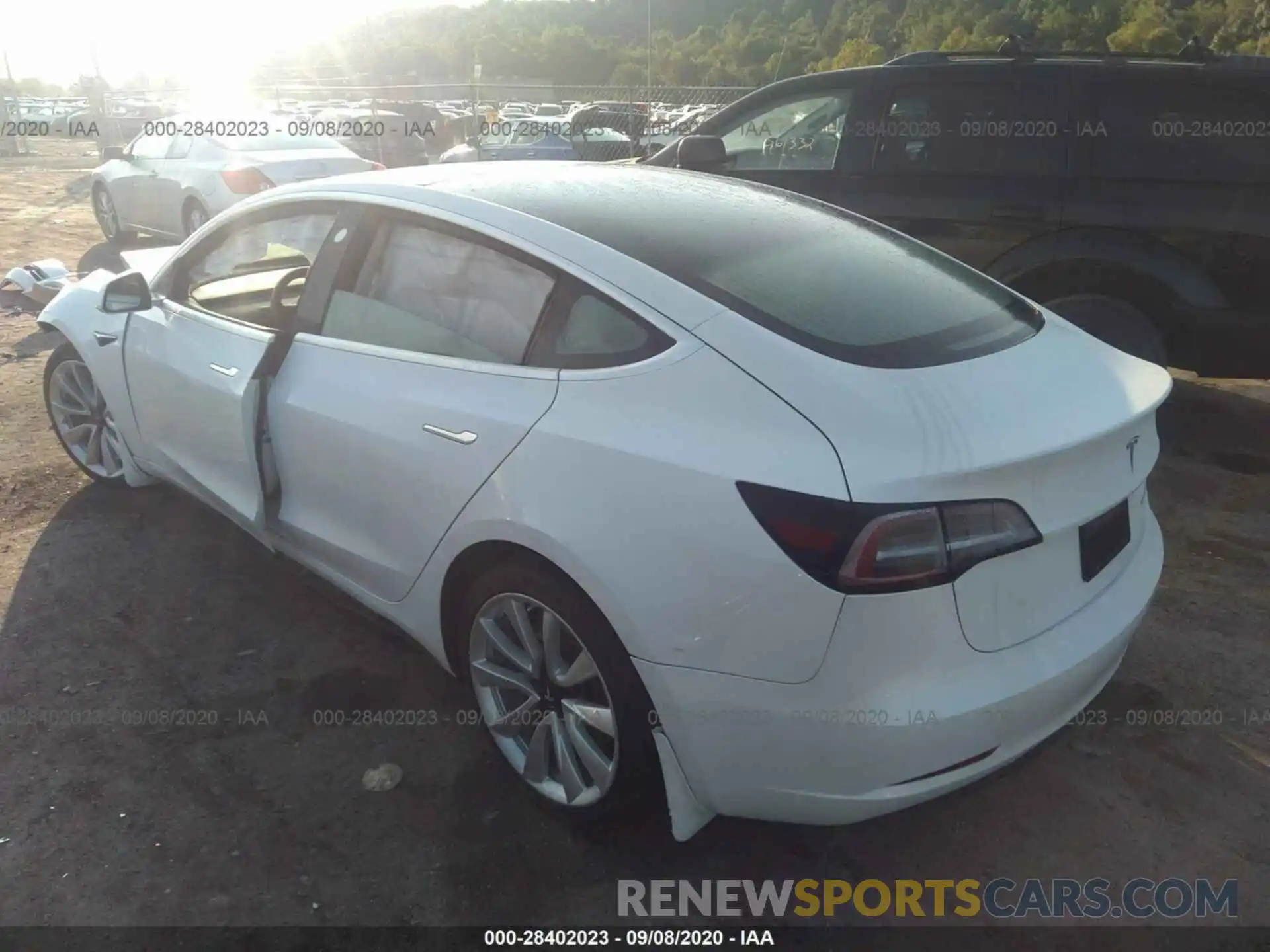 3 Photograph of a damaged car 5YJ3E1EB9KF365764 TESLA MODEL 3 2019