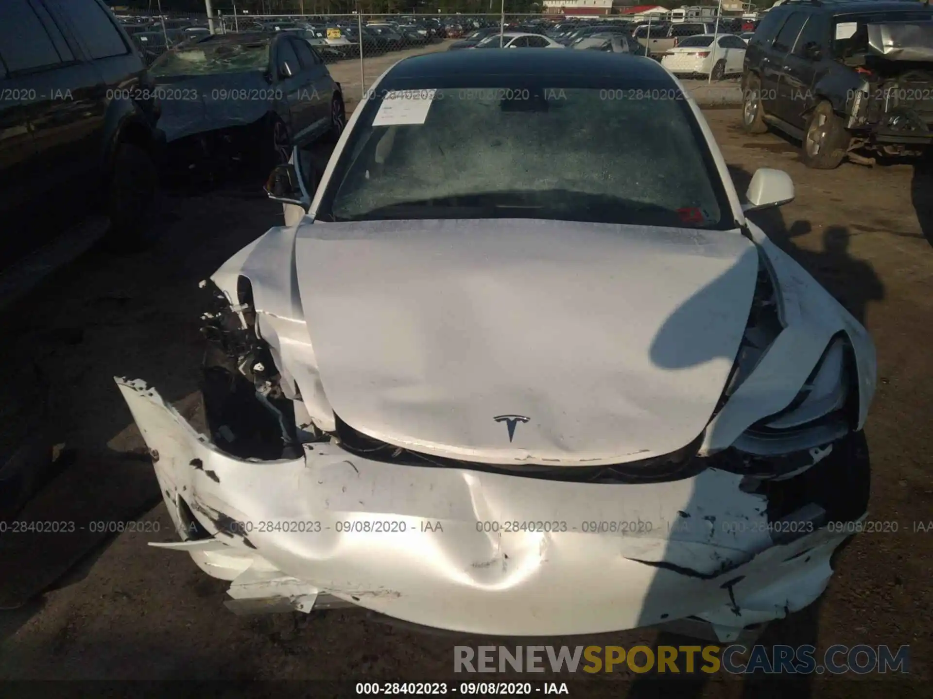 6 Photograph of a damaged car 5YJ3E1EB9KF365764 TESLA MODEL 3 2019