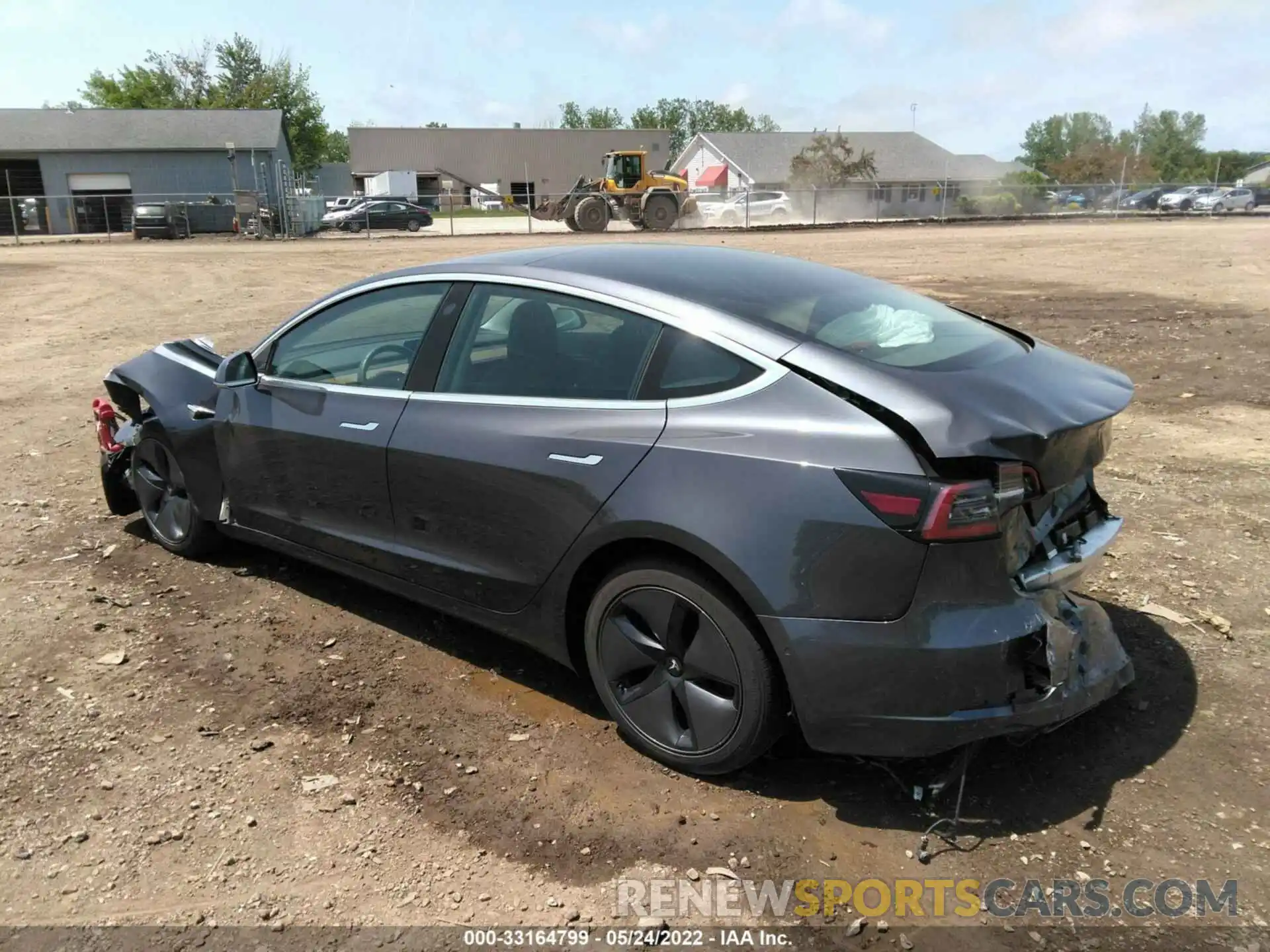 3 Photograph of a damaged car 5YJ3E1EB9KF386629 TESLA MODEL 3 2019